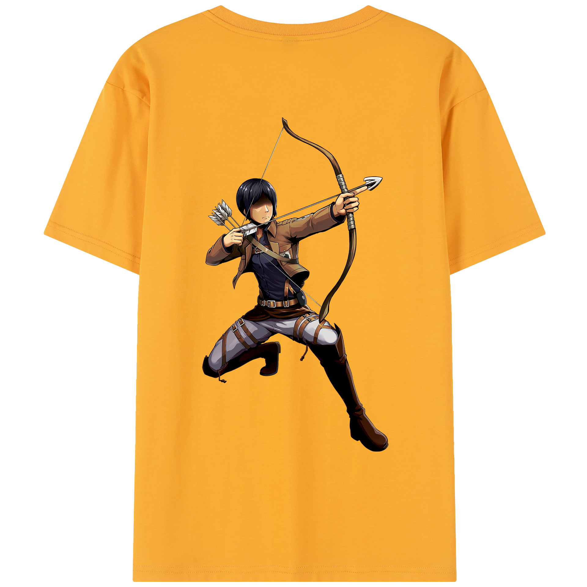 （画像用） 進撃の巨人 Attack on Titan レディース半袖Tシャツ(バックプリント)