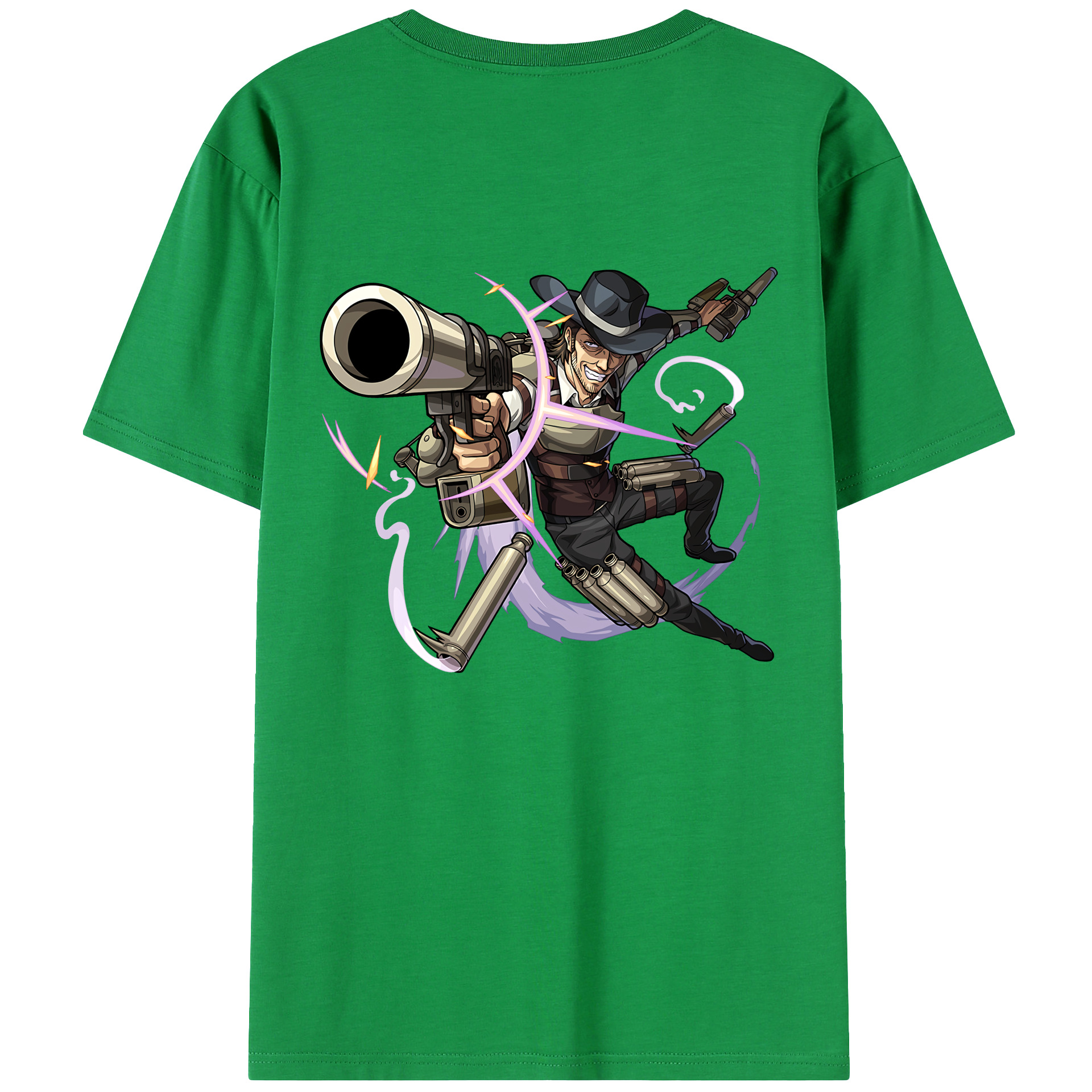 （画像用） 進撃の巨人 ケニー·アッカーマン Attack on Titan Kenny Ackerman レディース半袖Tシャツ(バックプリント)
