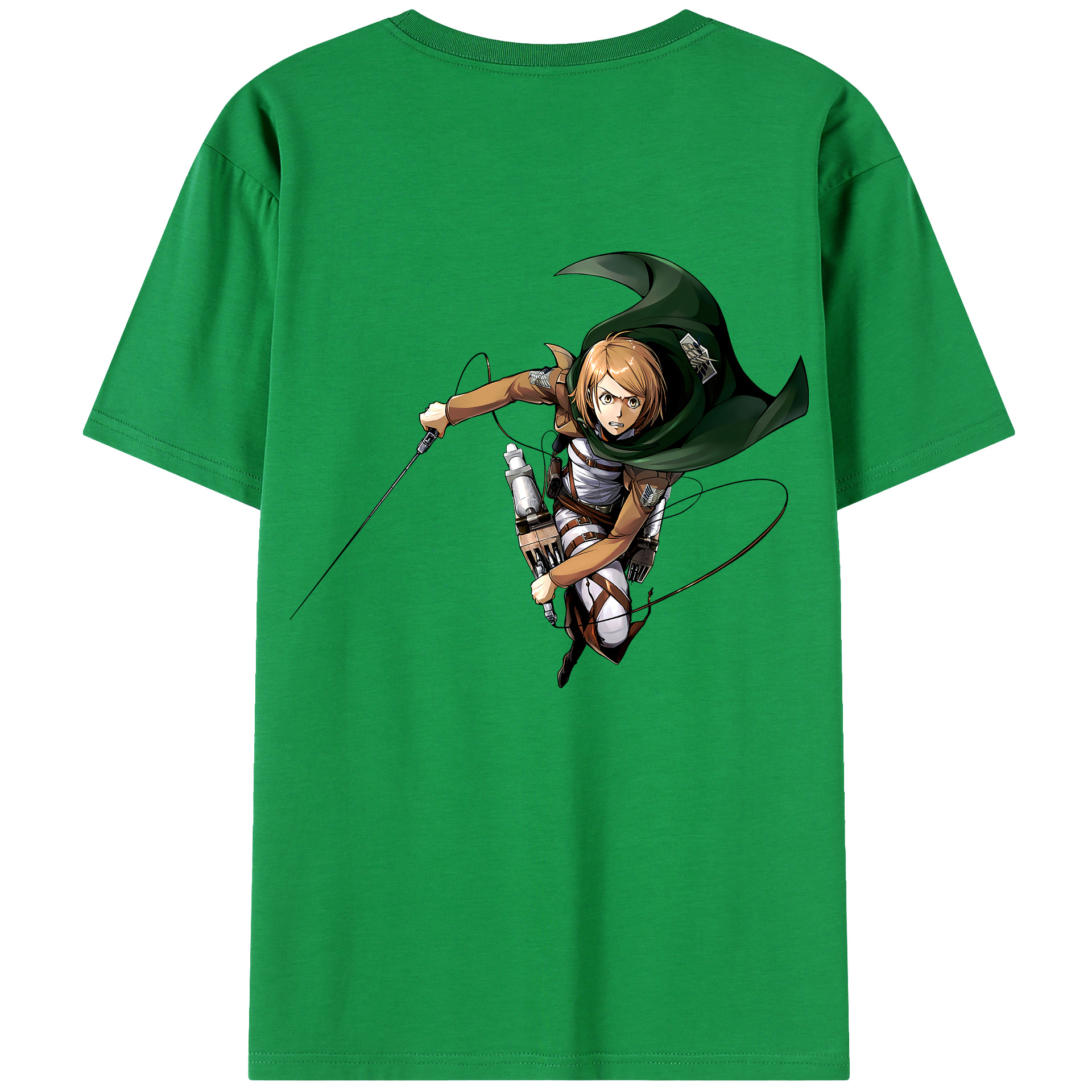 （画像用） 進撃の巨人 ペトラ·ラル Attack on Titan Petra Rall レディース半袖Tシャツ(バックプリント)