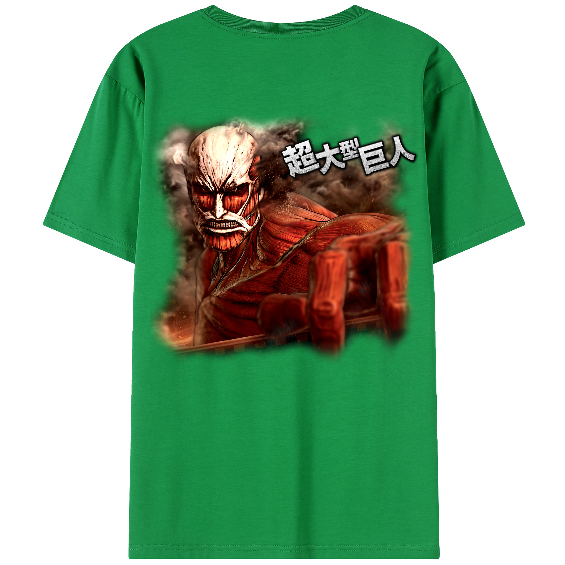 （画像用） 進撃の巨人 Attack on Titan レディース半袖Tシャツ(バックプリント)