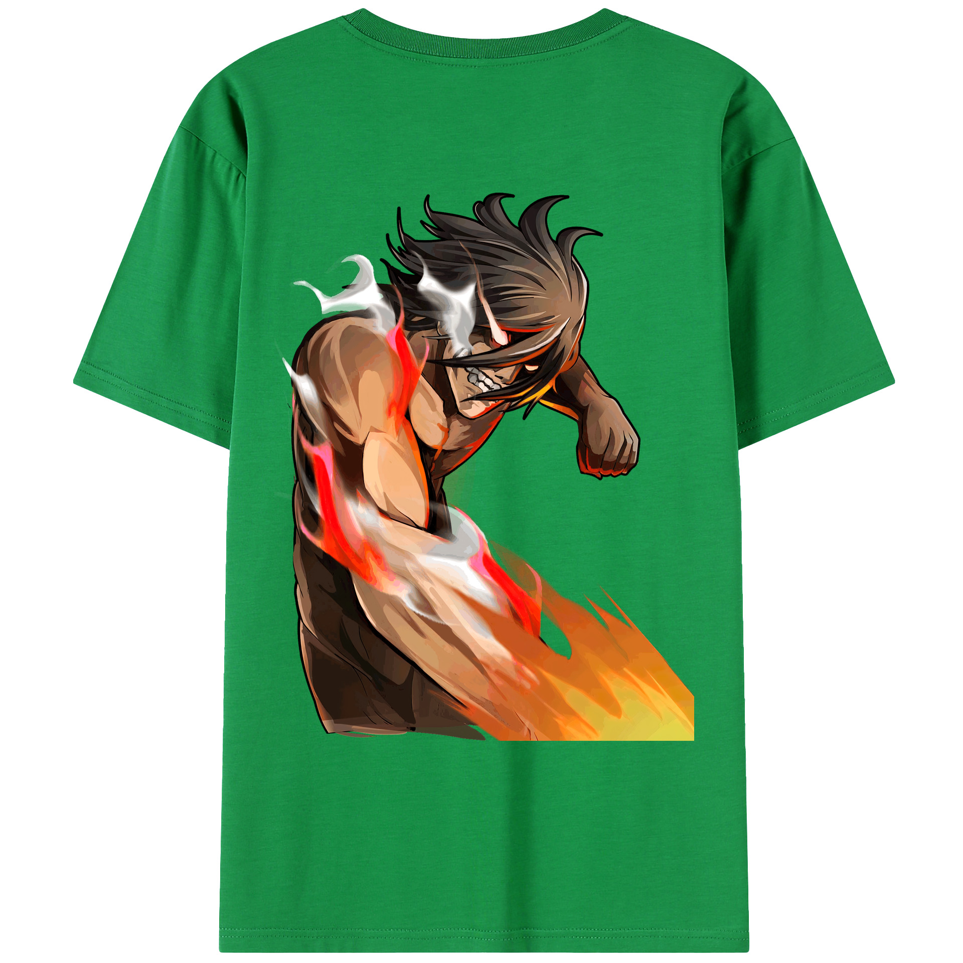 （画像用） 進撃の巨人 Attack on Titan レディース半袖Tシャツ(バックプリント)
