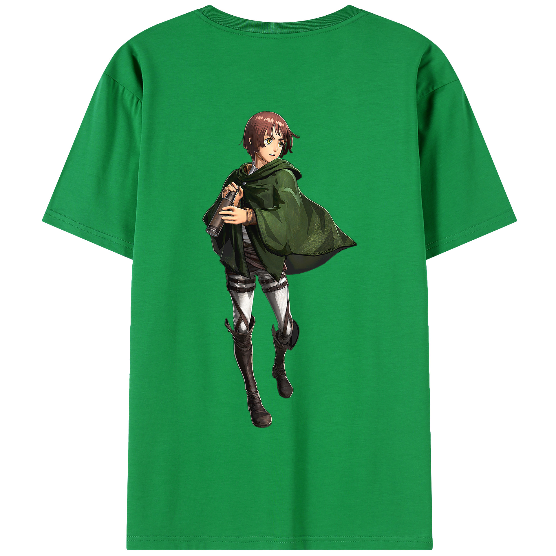 （画像用） 進撃の巨人 Attack on Titan レディース半袖Tシャツ(バックプリント)