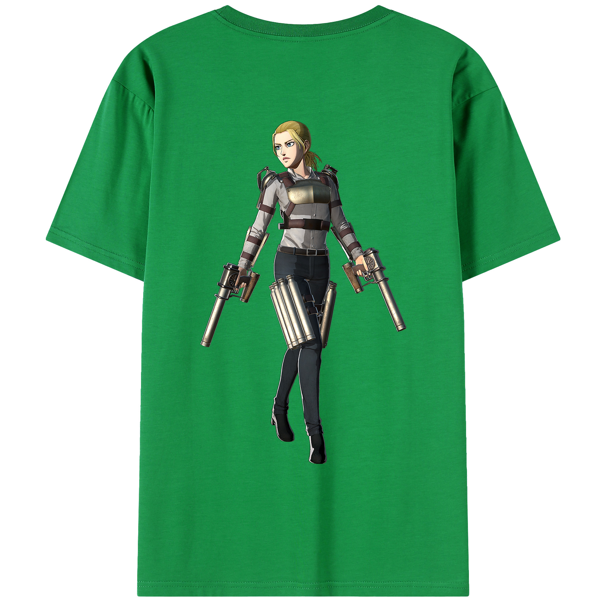 （画像用） 進撃の巨人 Attack on Titan レディース半袖Tシャツ(バックプリント)
