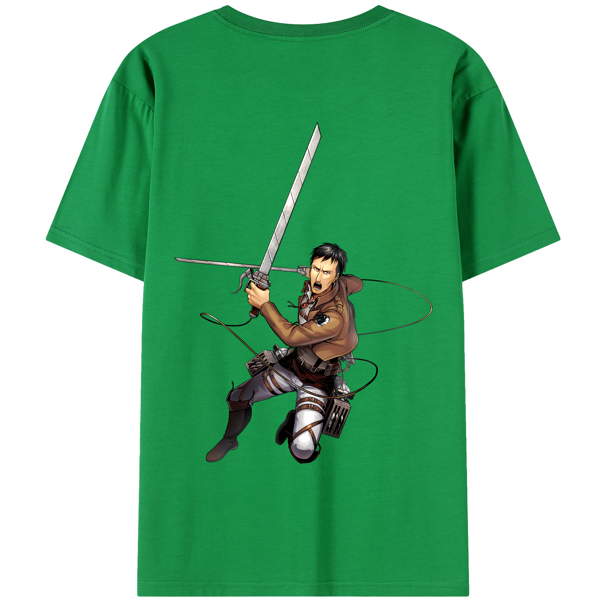 （画像用） 進撃の巨人 Attack on Titan レディース半袖Tシャツ(バックプリント)