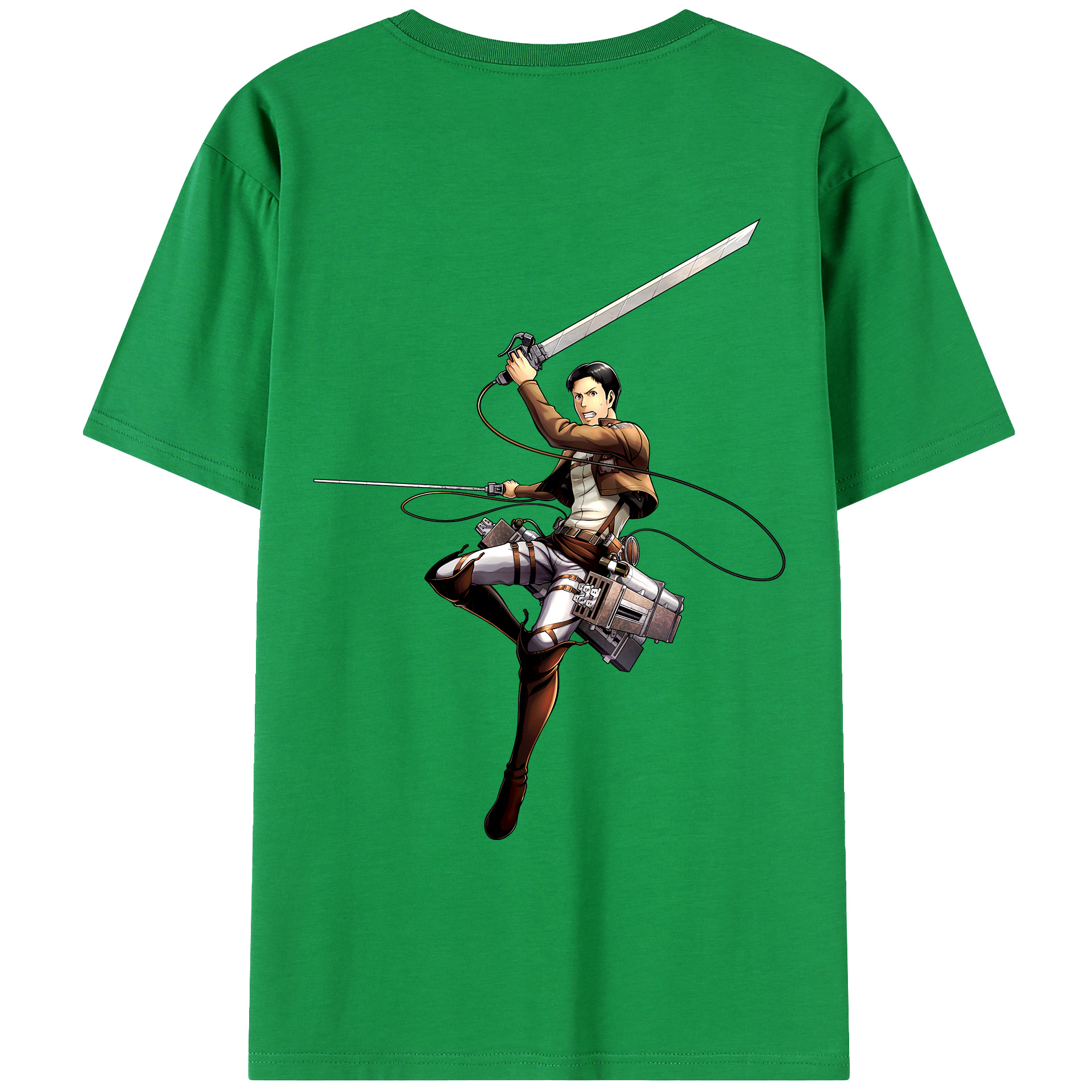 （画像用） 進撃の巨人 Attack on Titan レディース半袖Tシャツ(バックプリント)