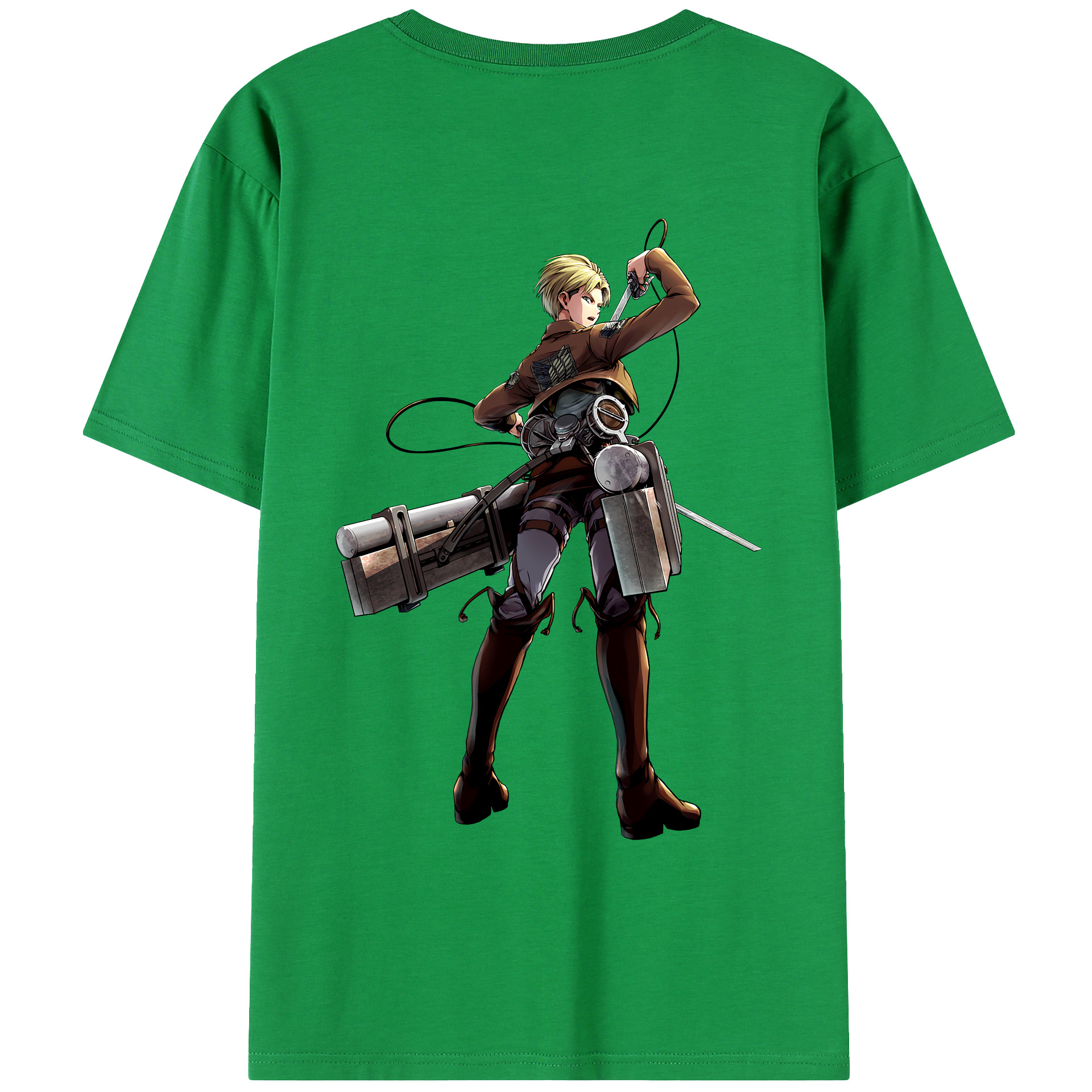 （画像用） 進撃の巨人 Attack on Titan レディース半袖Tシャツ(バックプリント)