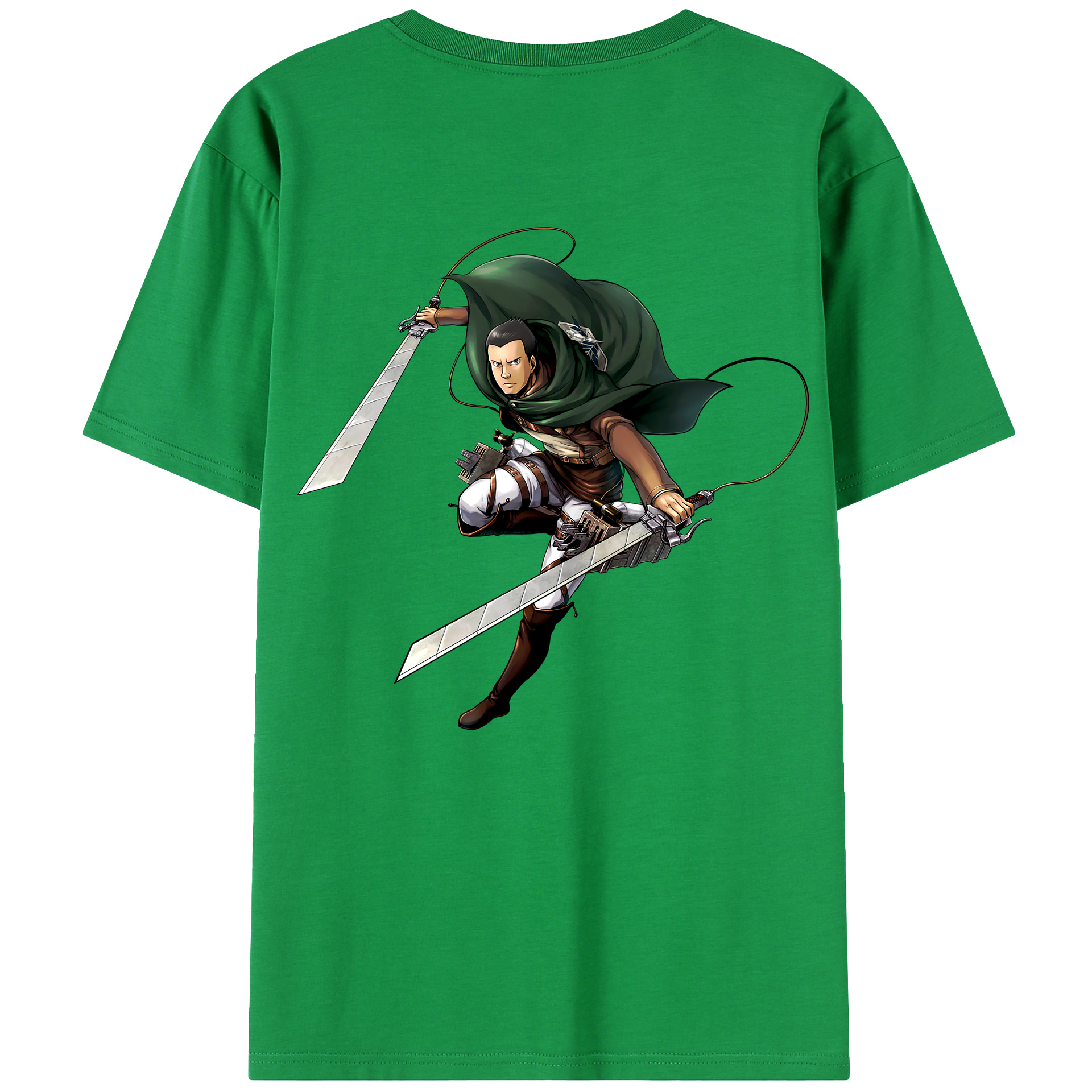 （画像用） 進撃の巨人 Attack on Titan レディース半袖Tシャツ(バックプリント)
