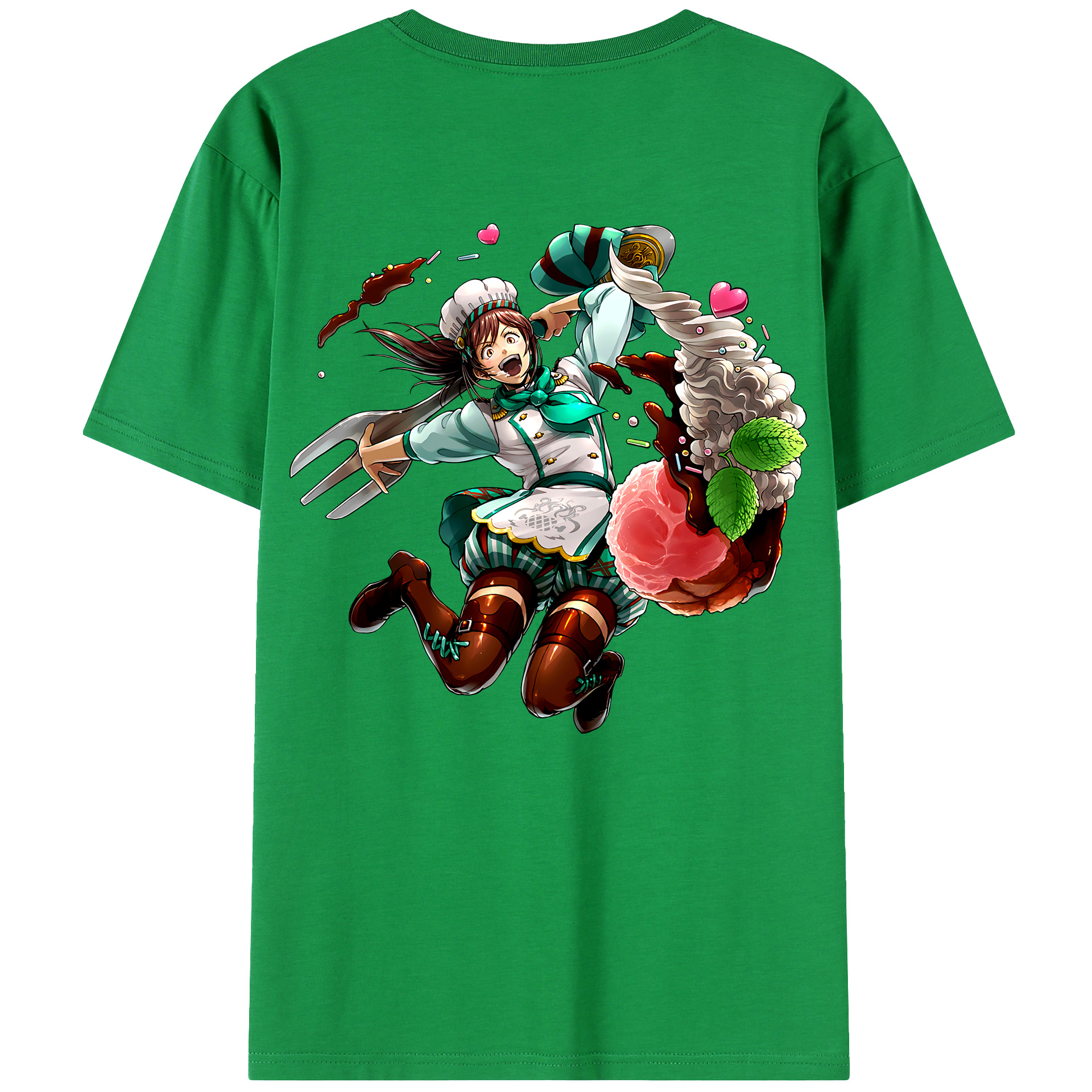 （画像用） 進撃の巨人 サシャ·ブラウス Attack on Titan Sasha Blaus レディース半袖Tシャツ(バックプリント)