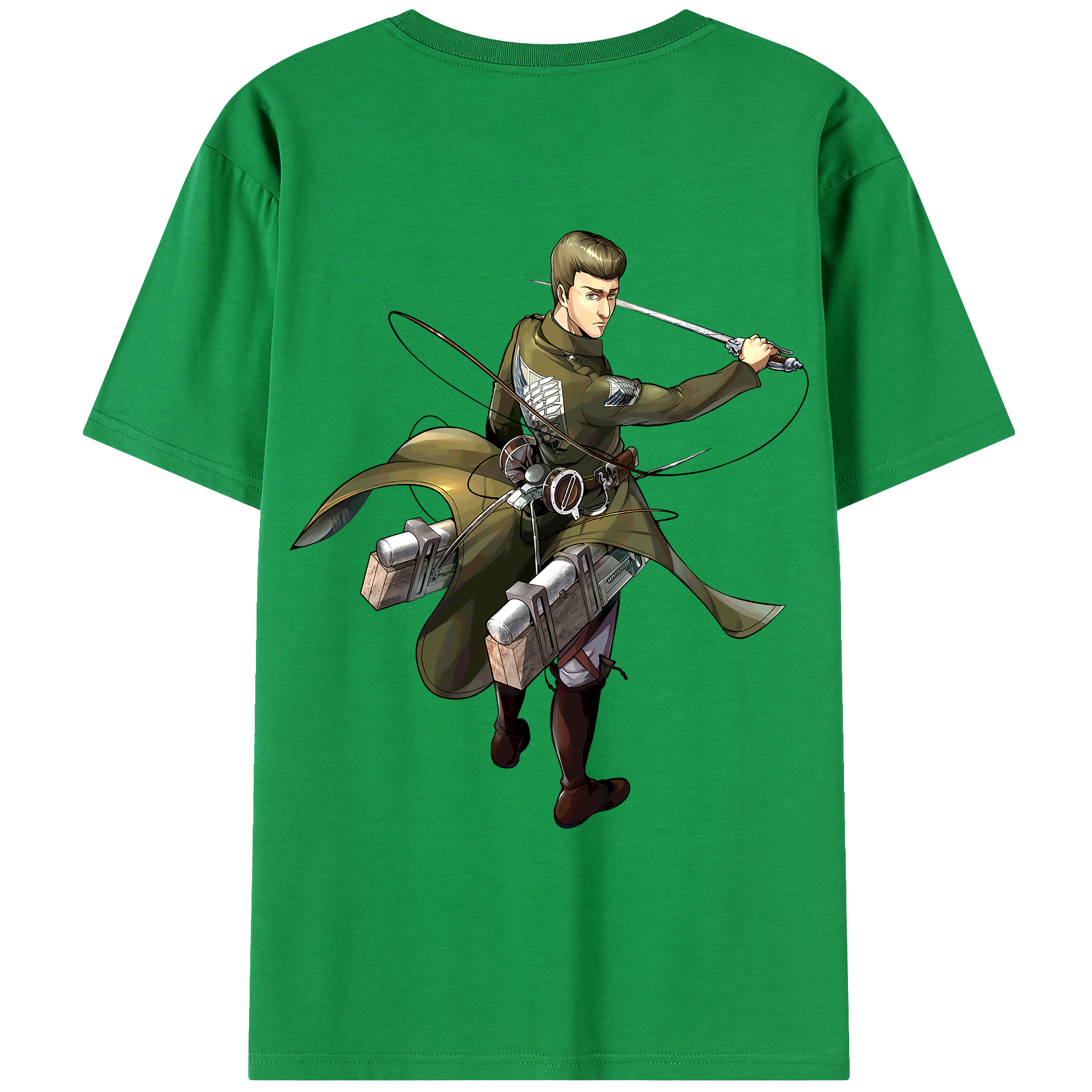 （画像用） 進撃の巨人 Attack on Titan レディース半袖Tシャツ(バックプリント)