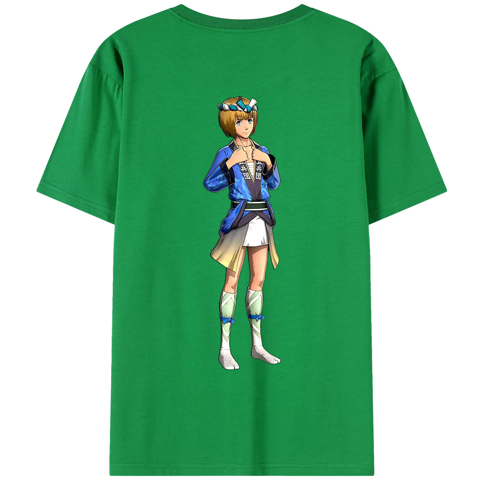 （画像用） 進撃の巨人 アルミン·アルレルト Attack on Titan Armin Arlert レディース半袖Tシャツ(バックプリント)