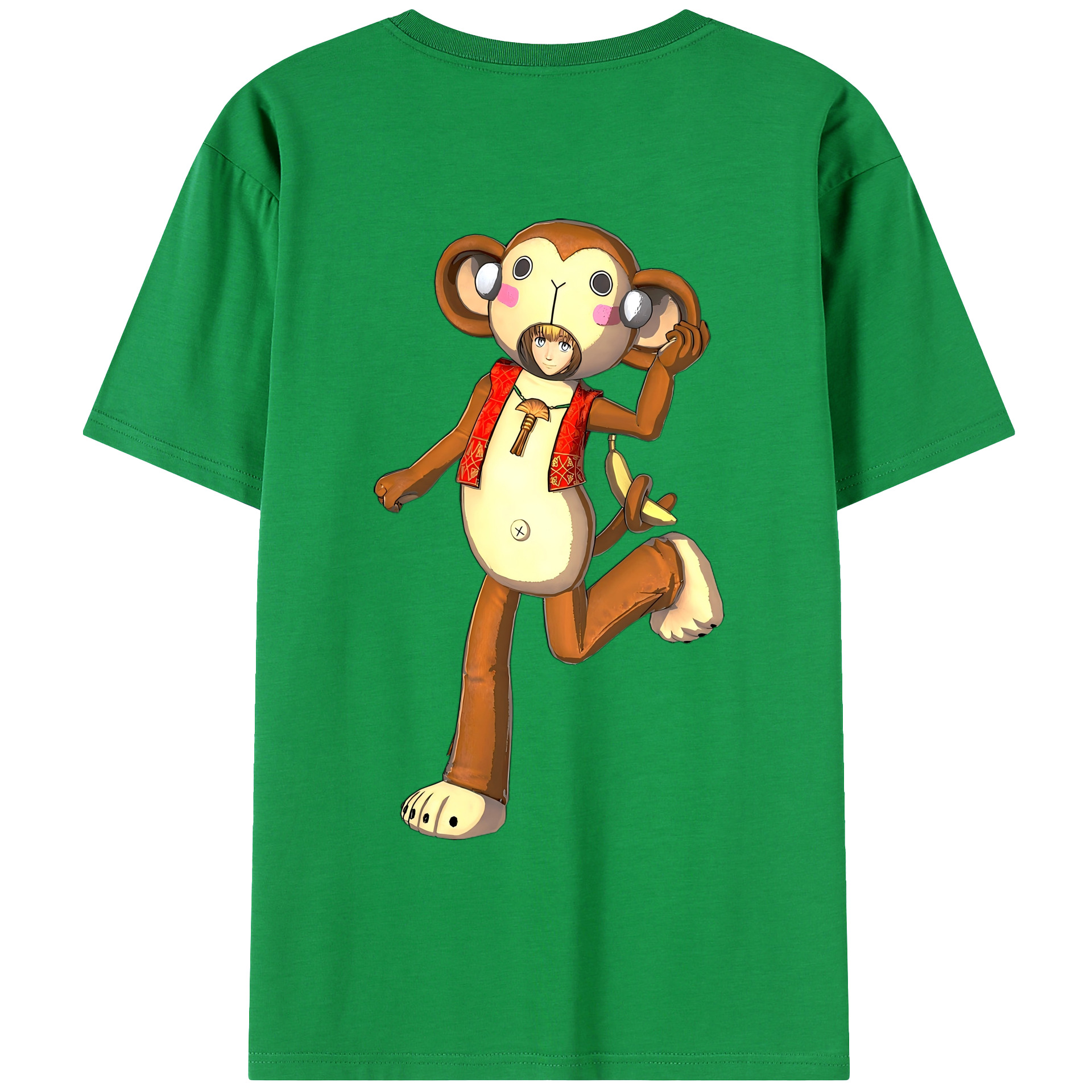 （画像用） 進撃の巨人 アルミン·アルレルト Attack on Titan Armin Arlert レディース半袖Tシャツ(バックプリント)