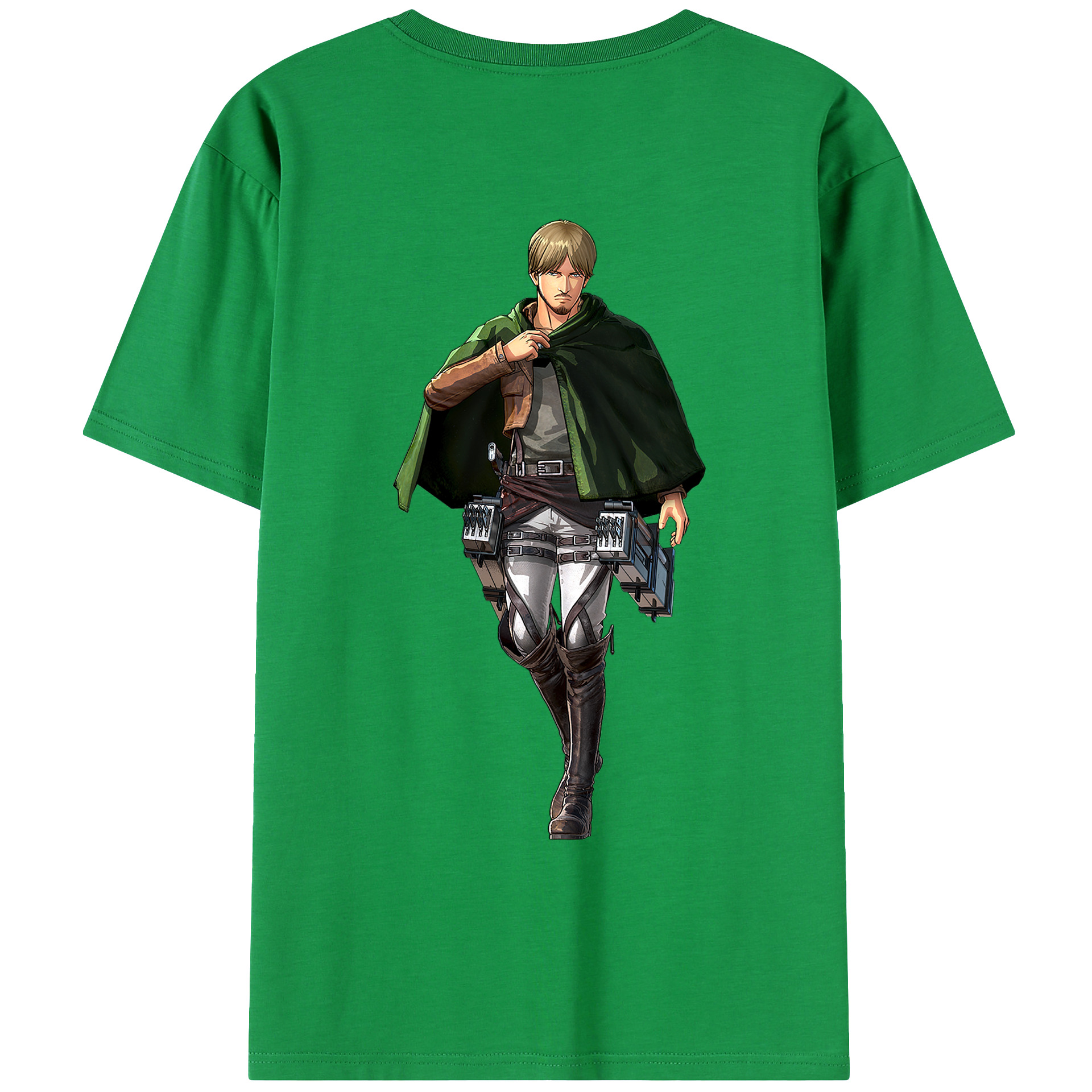 （画像用） 進撃の巨人 ミケ·ザカリアス Attack on Titan Mike Zakarius レディース半袖Tシャツ(バックプリント)