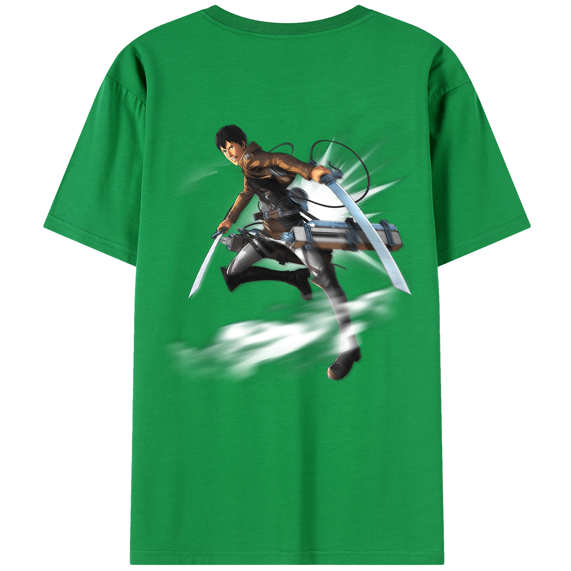 （画像用） 進撃の巨人 ベルトルト・フーバー Attack on Titan Bertholdt Hoover レディース半袖Tシャツ(バックプリント)