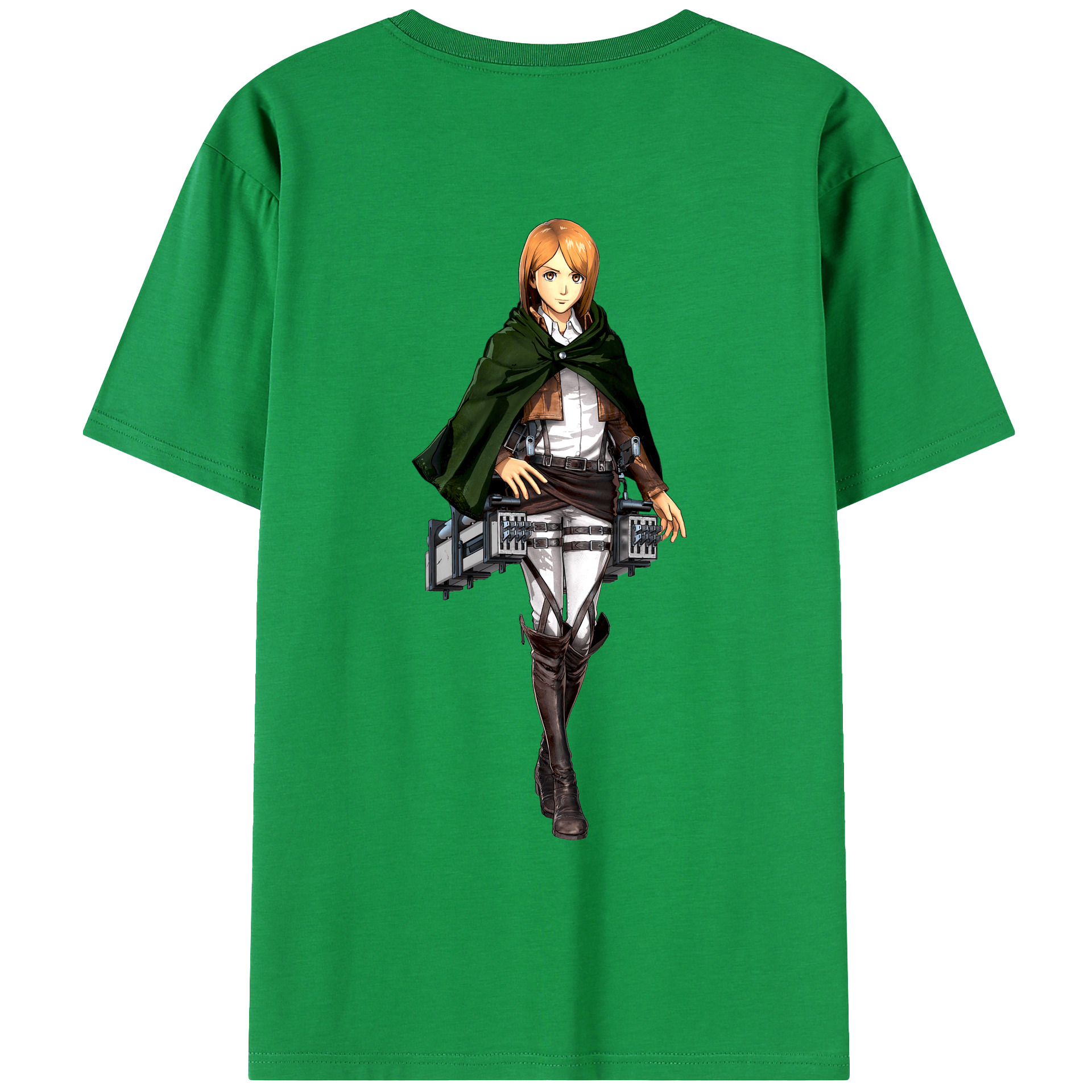 （画像用） 進撃の巨人 ペトラ·ラル Attack on Titan Petra Rall レディース半袖Tシャツ(バックプリント)