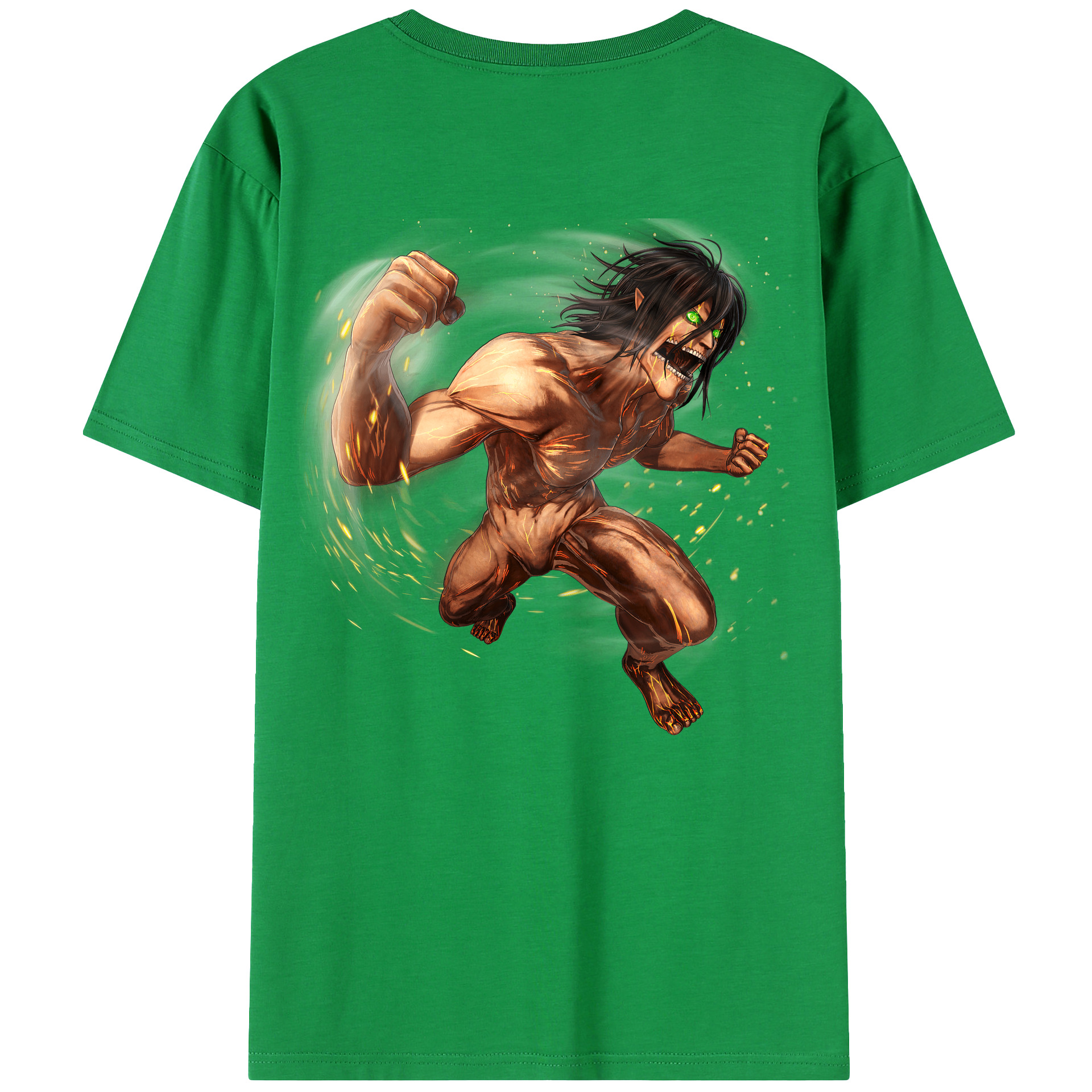 （画像用） 進撃の巨人 Attack on Titan レディース半袖Tシャツ(バックプリント)