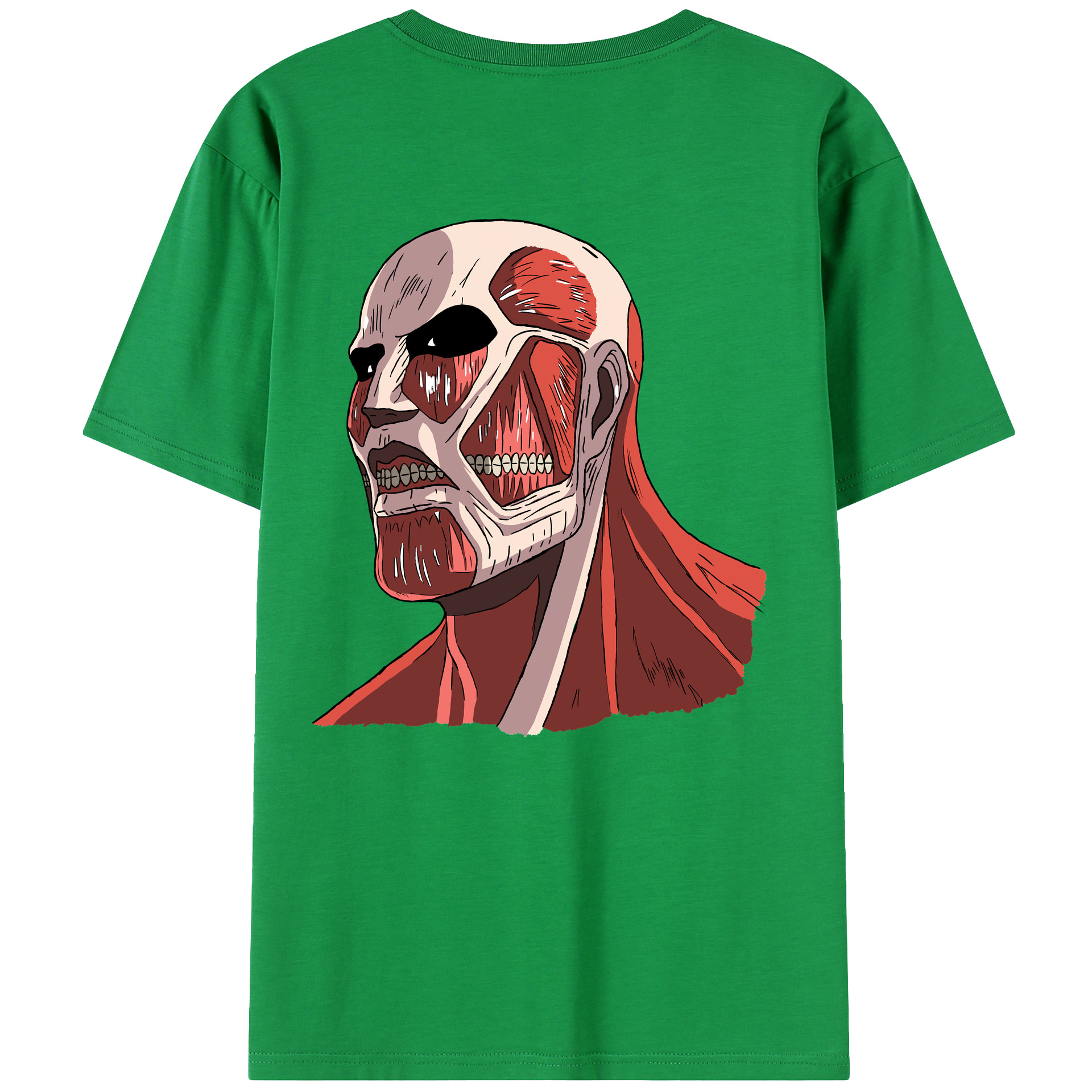 （画像用） 進撃の巨人 Attack on Titan レディース半袖Tシャツ(バックプリント)