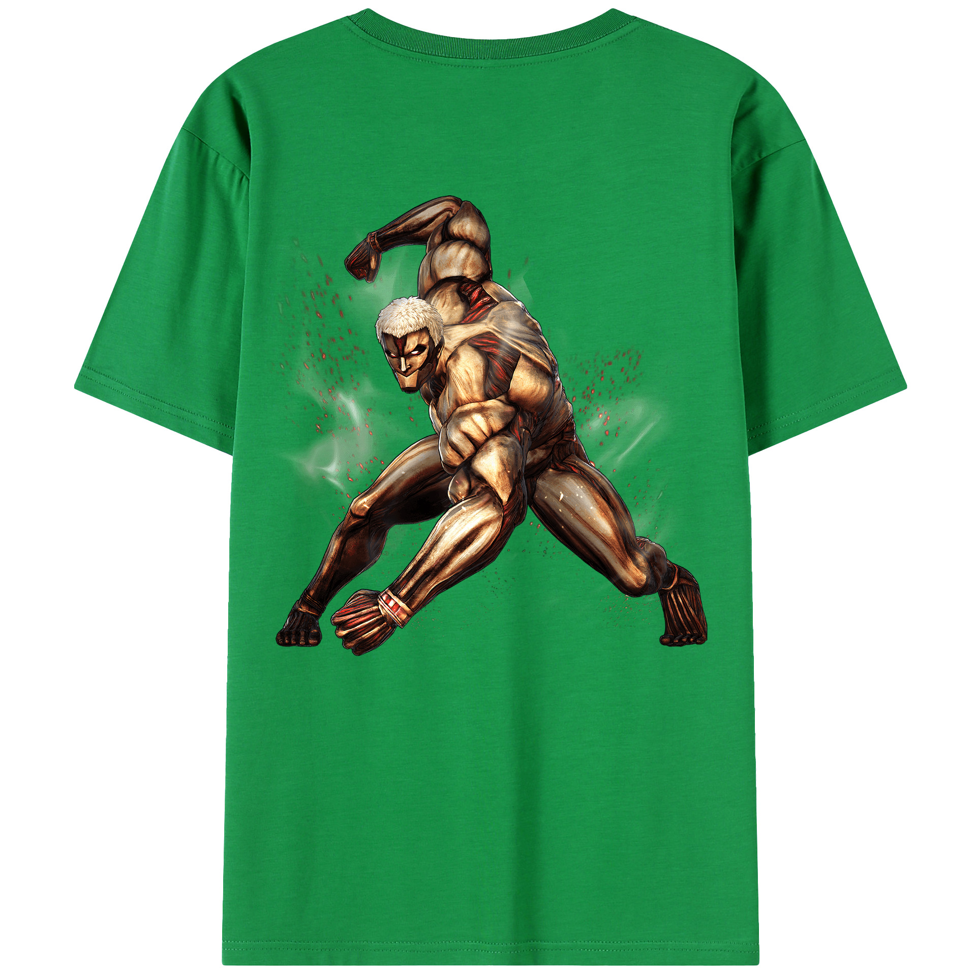 （画像用） 進撃の巨人 Attack on Titan レディース半袖Tシャツ(バックプリント)