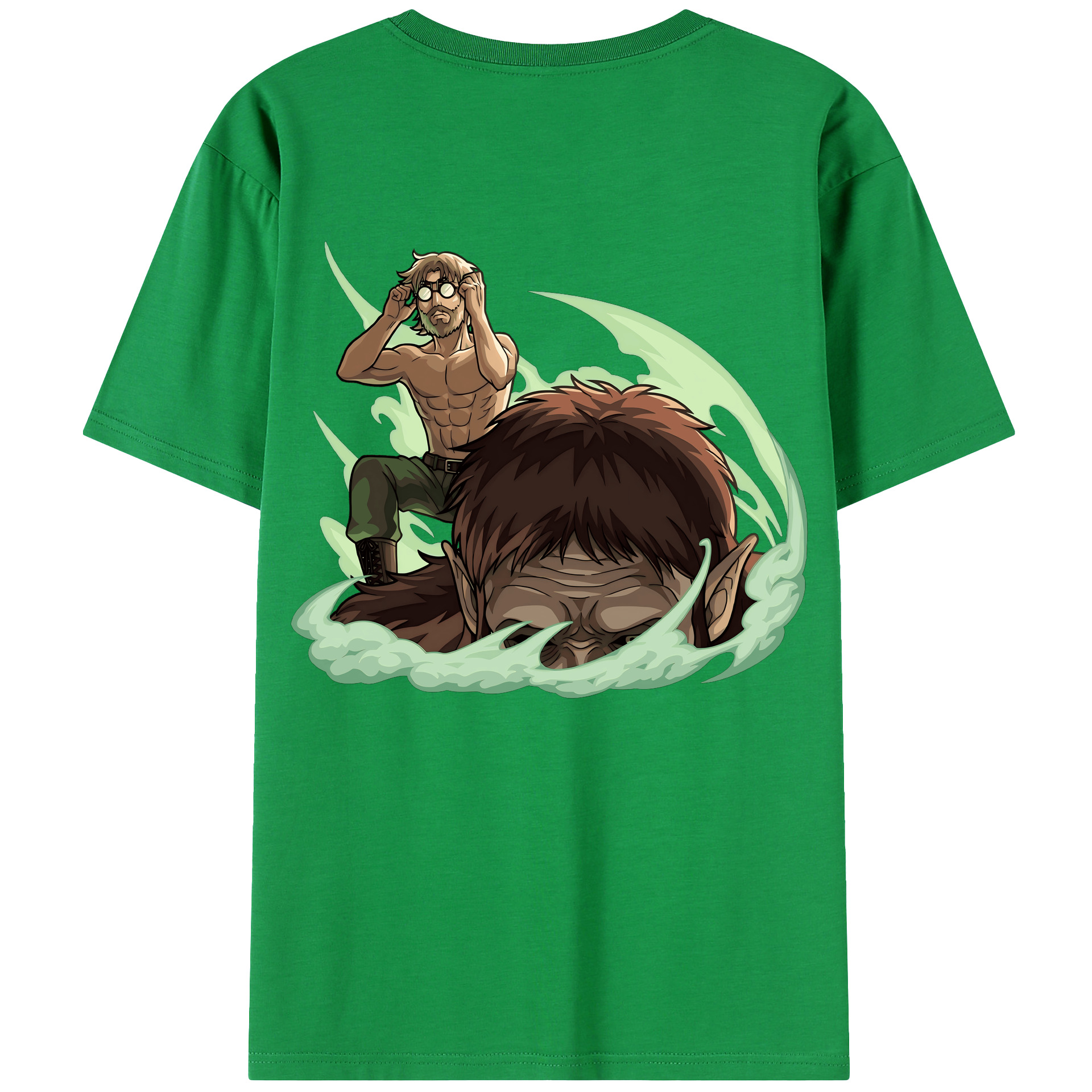 （画像用） 進撃の巨人 Attack on Titan レディース半袖Tシャツ(バックプリント)
