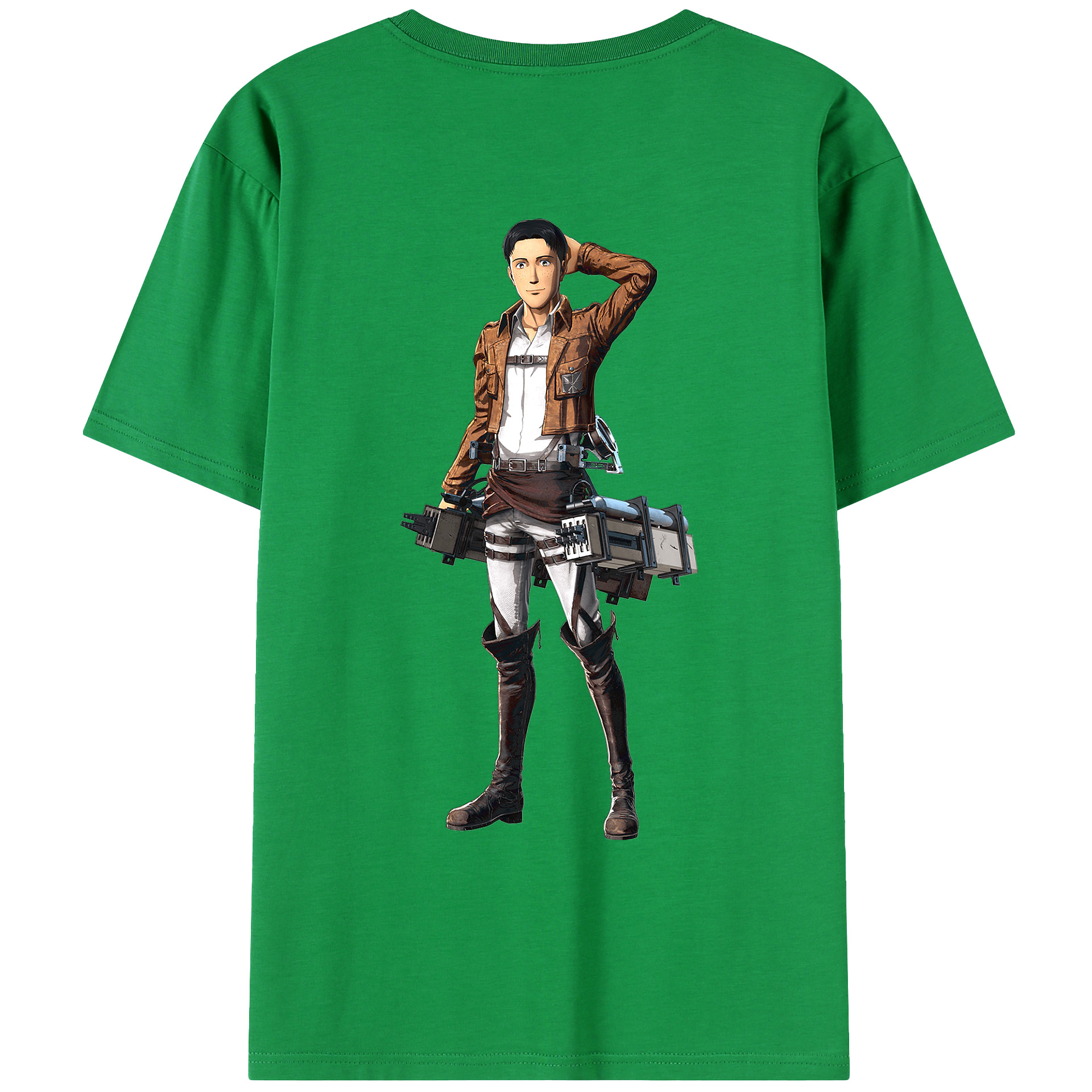 （画像用） 進撃の巨人 Attack on Titan レディース半袖Tシャツ(バックプリント)