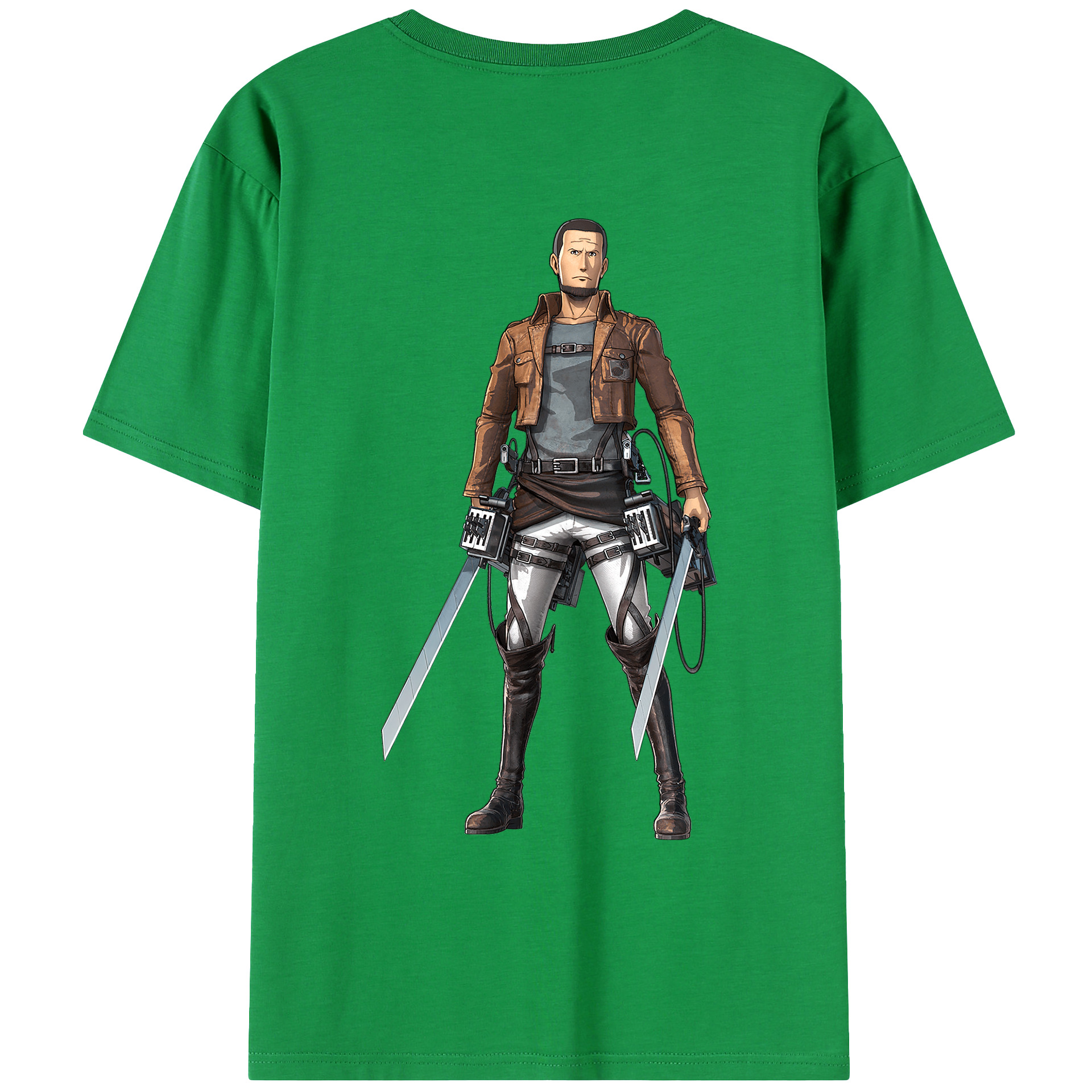 （画像用） 進撃の巨人 Attack on Titan レディース半袖Tシャツ(バックプリント)
