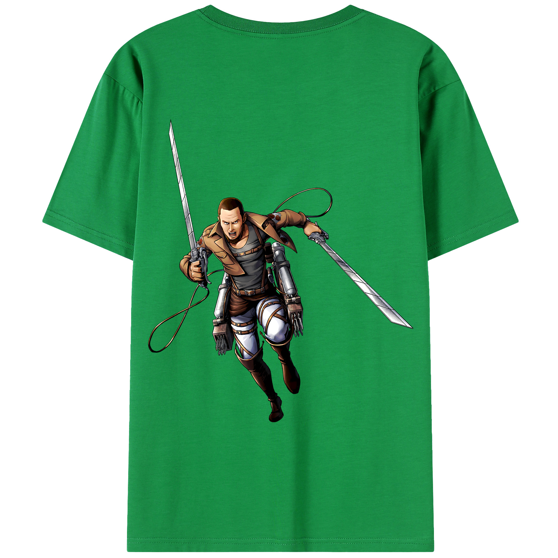 （画像用） 進撃の巨人 Attack on Titan レディース半袖Tシャツ(バックプリント)