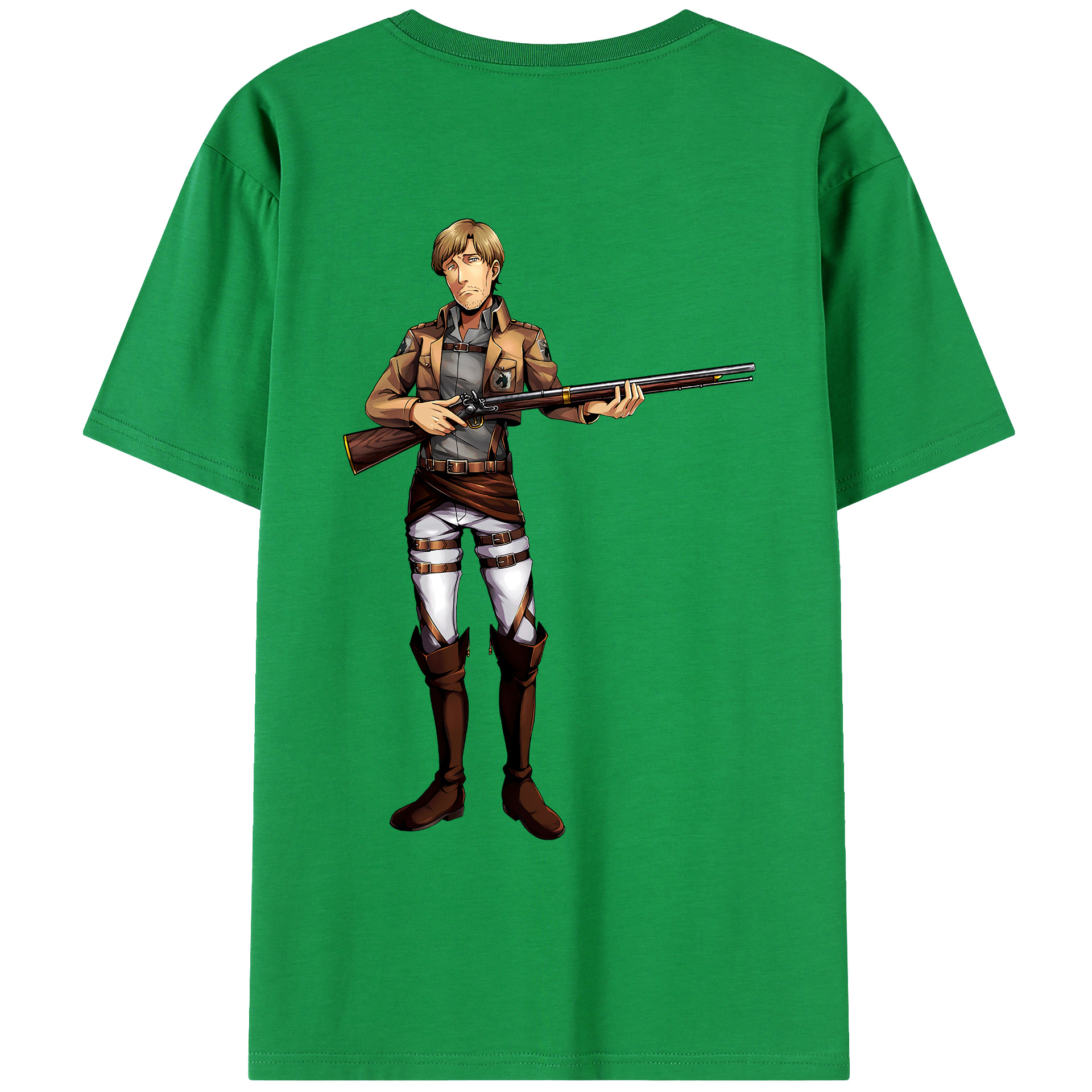 （画像用） 進撃の巨人 Attack on Titan レディース半袖Tシャツ(バックプリント)