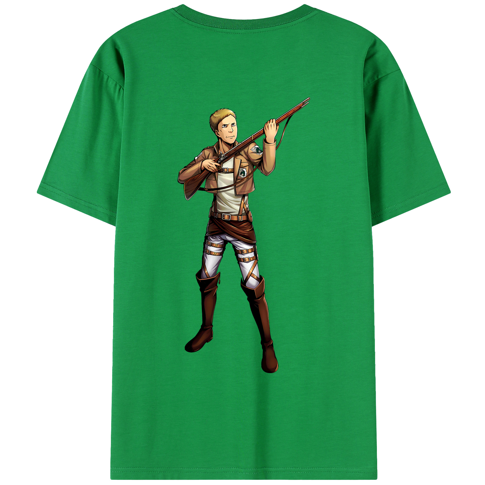 （画像用） 進撃の巨人 Attack on Titan レディース半袖Tシャツ(バックプリント)