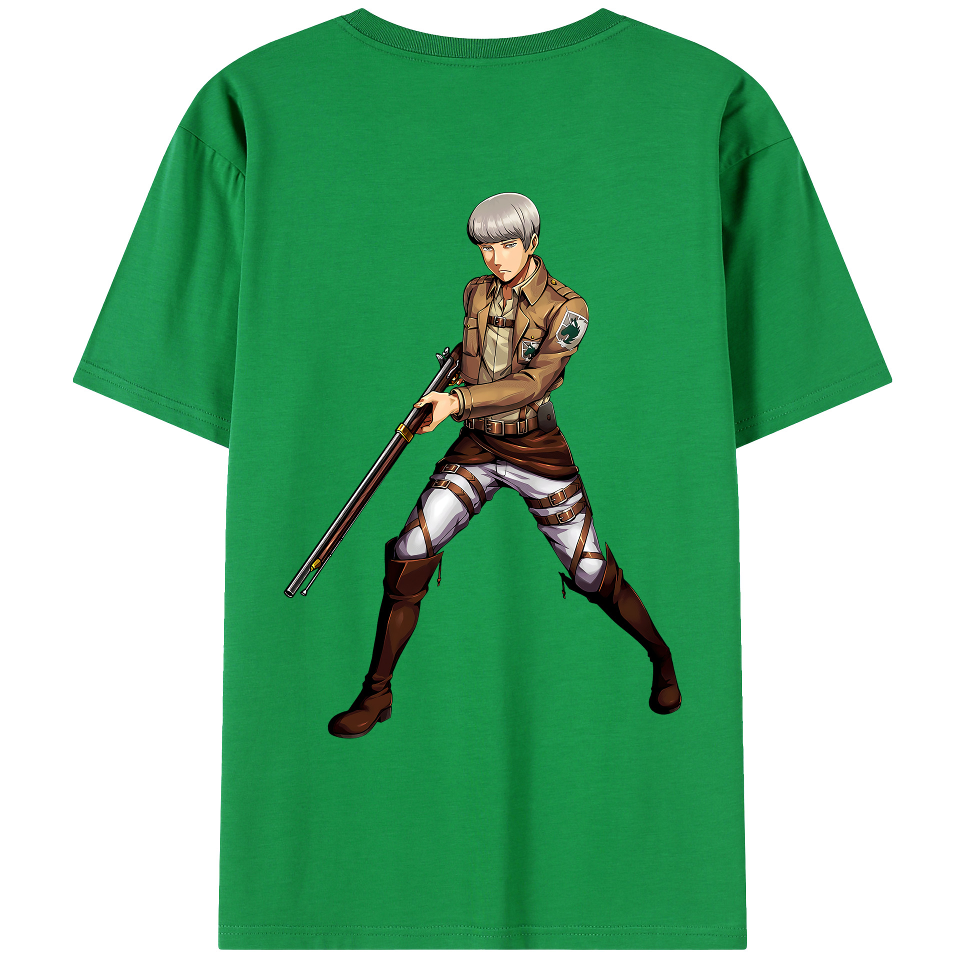 （画像用） 進撃の巨人 Attack on Titan レディース半袖Tシャツ(バックプリント)