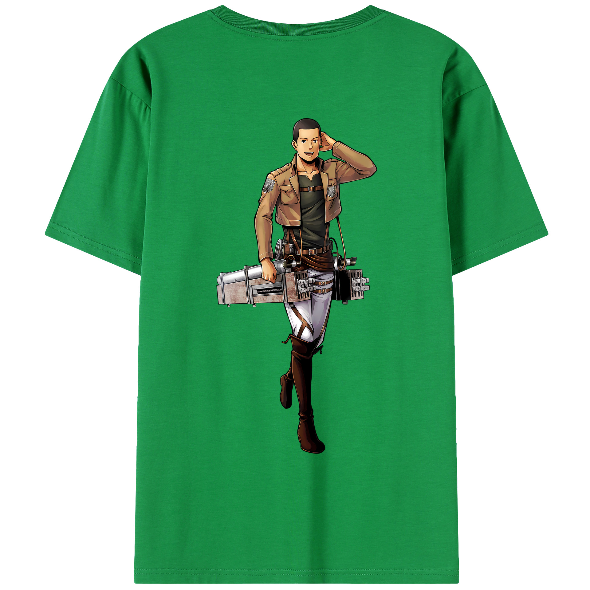 （画像用） 進撃の巨人 Attack on Titan レディース半袖Tシャツ(バックプリント)