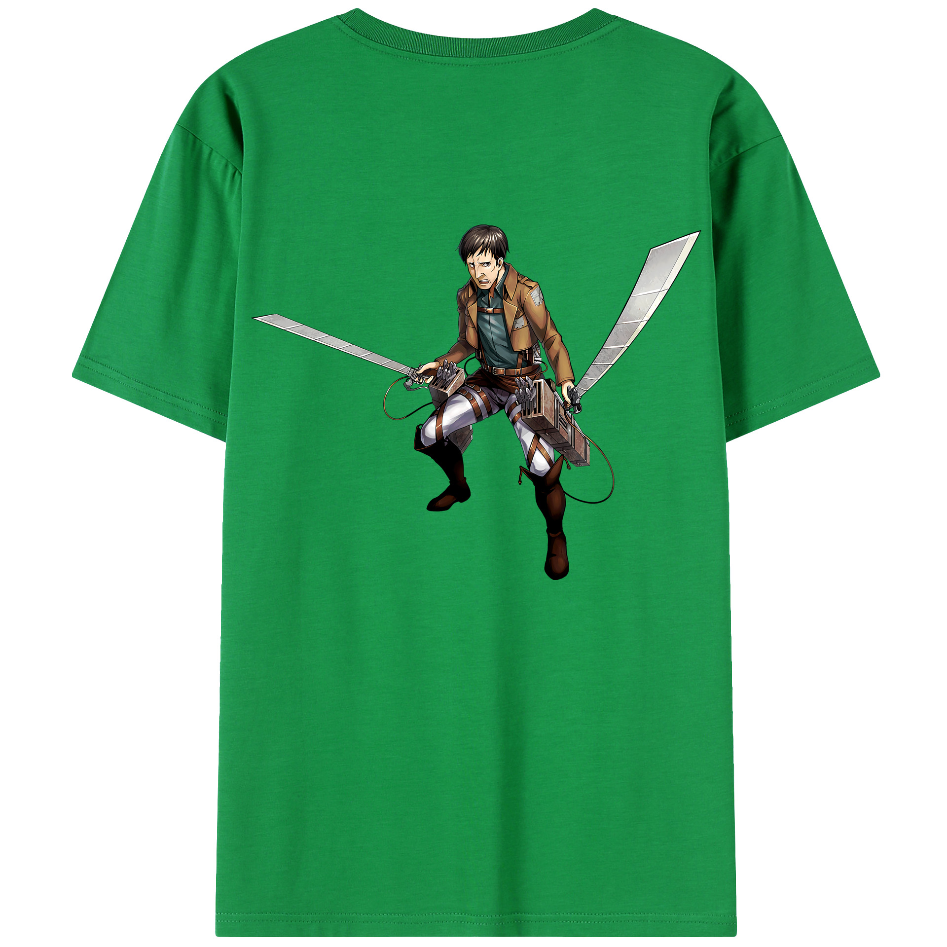 （画像用） 進撃の巨人 Attack on Titan レディース半袖Tシャツ(バックプリント)