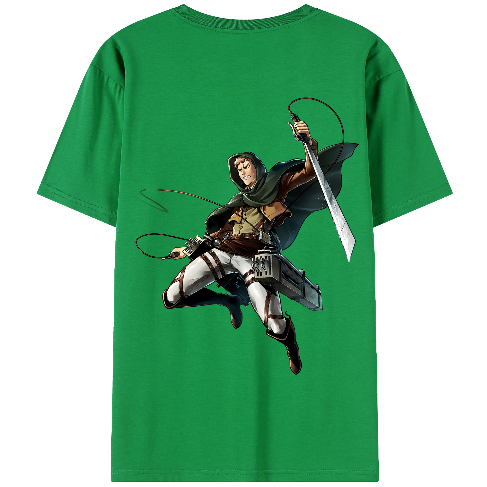 （画像用） 進撃の巨人 Attack on Titan レディース半袖Tシャツ(バックプリント)