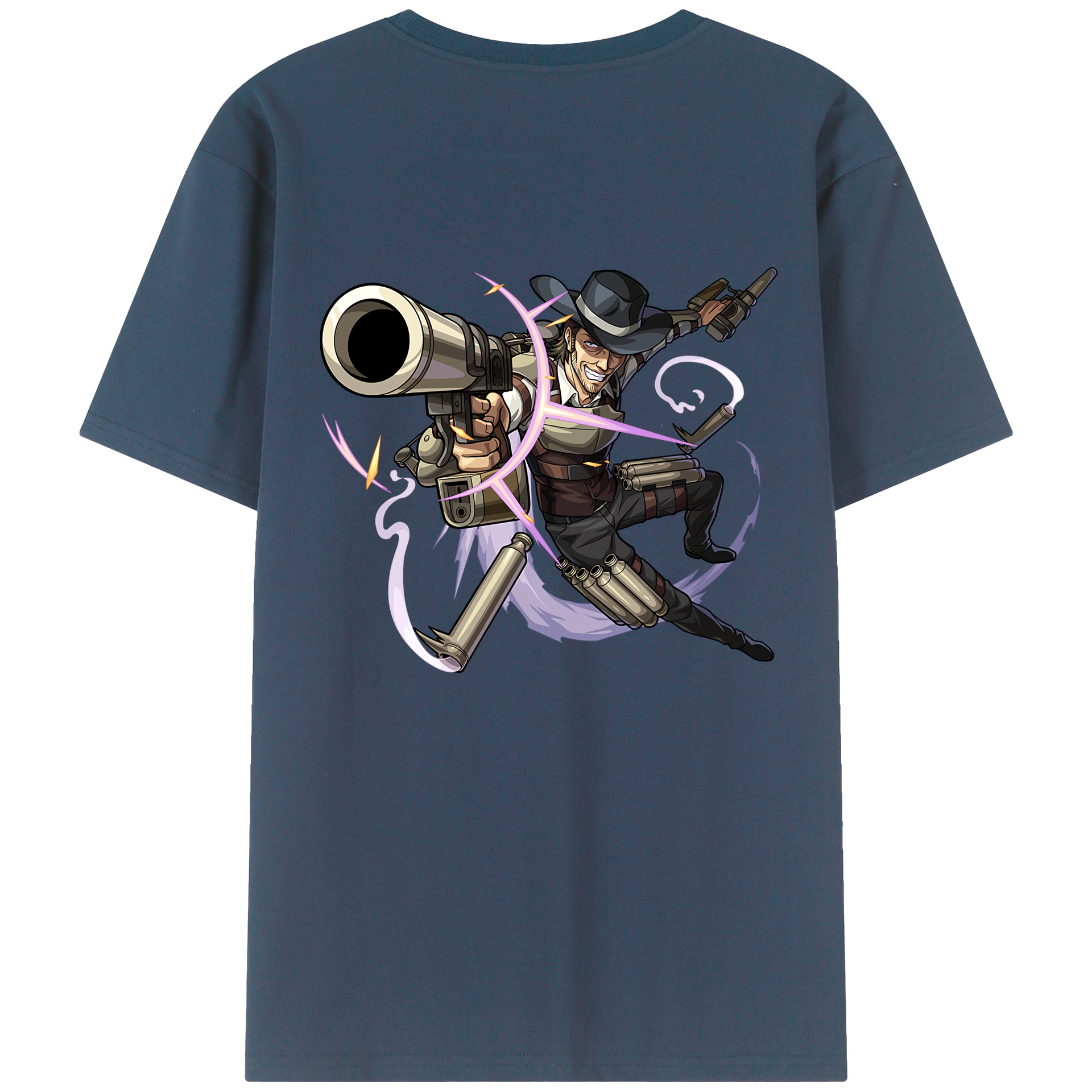 （画像用） 進撃の巨人 ケニー·アッカーマン Attack on Titan Kenny Ackerman レディース半袖Tシャツ(バックプリント)