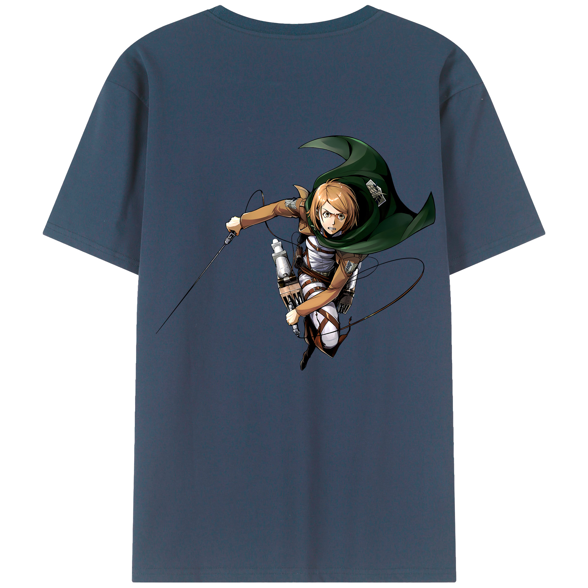 （画像用） 進撃の巨人 ペトラ·ラル Attack on Titan Petra Rall レディース半袖Tシャツ(バックプリント)