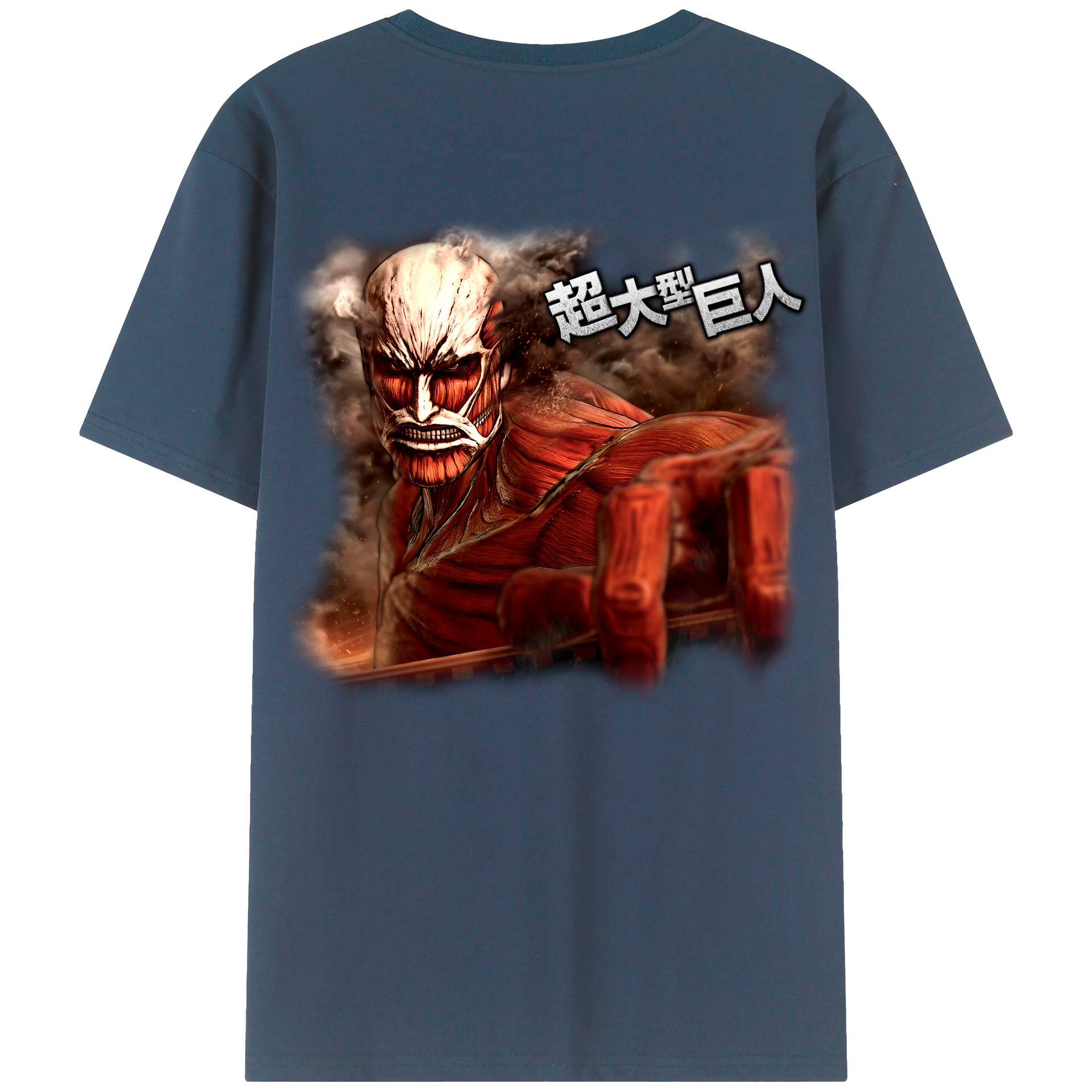 （画像用） 進撃の巨人 Attack on Titan レディース半袖Tシャツ(バックプリント)