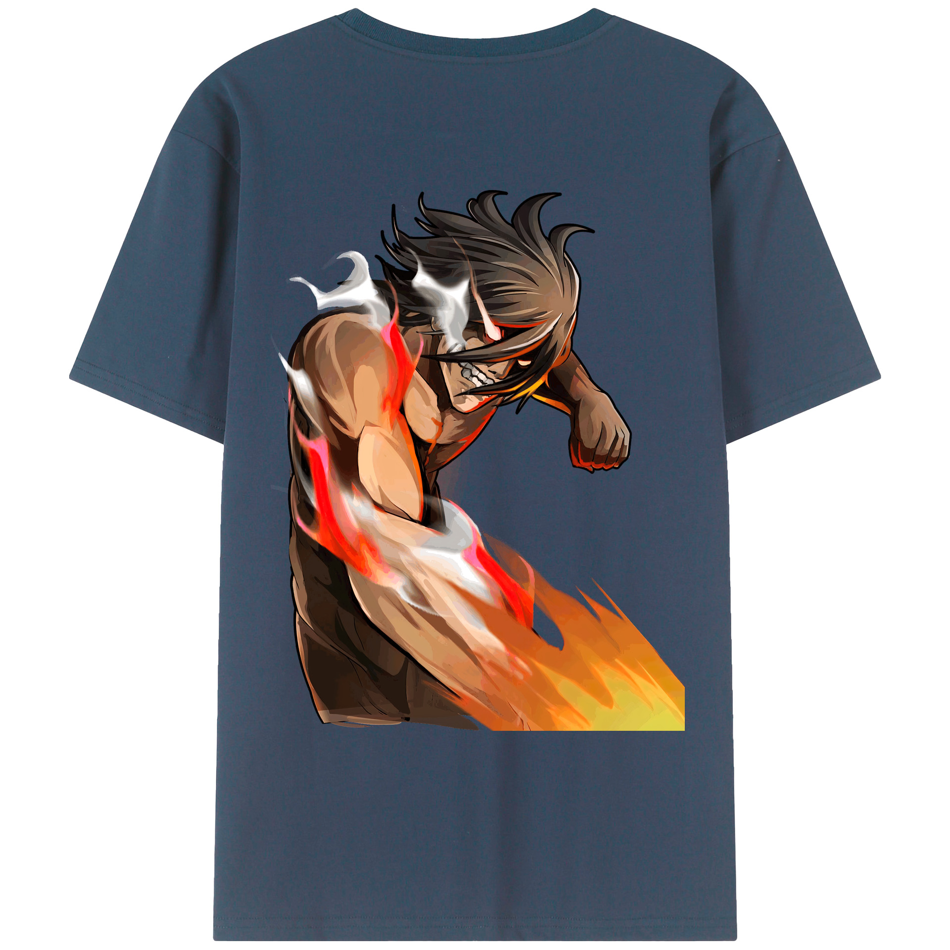 （画像用） 進撃の巨人 Attack on Titan レディース半袖Tシャツ(バックプリント)
