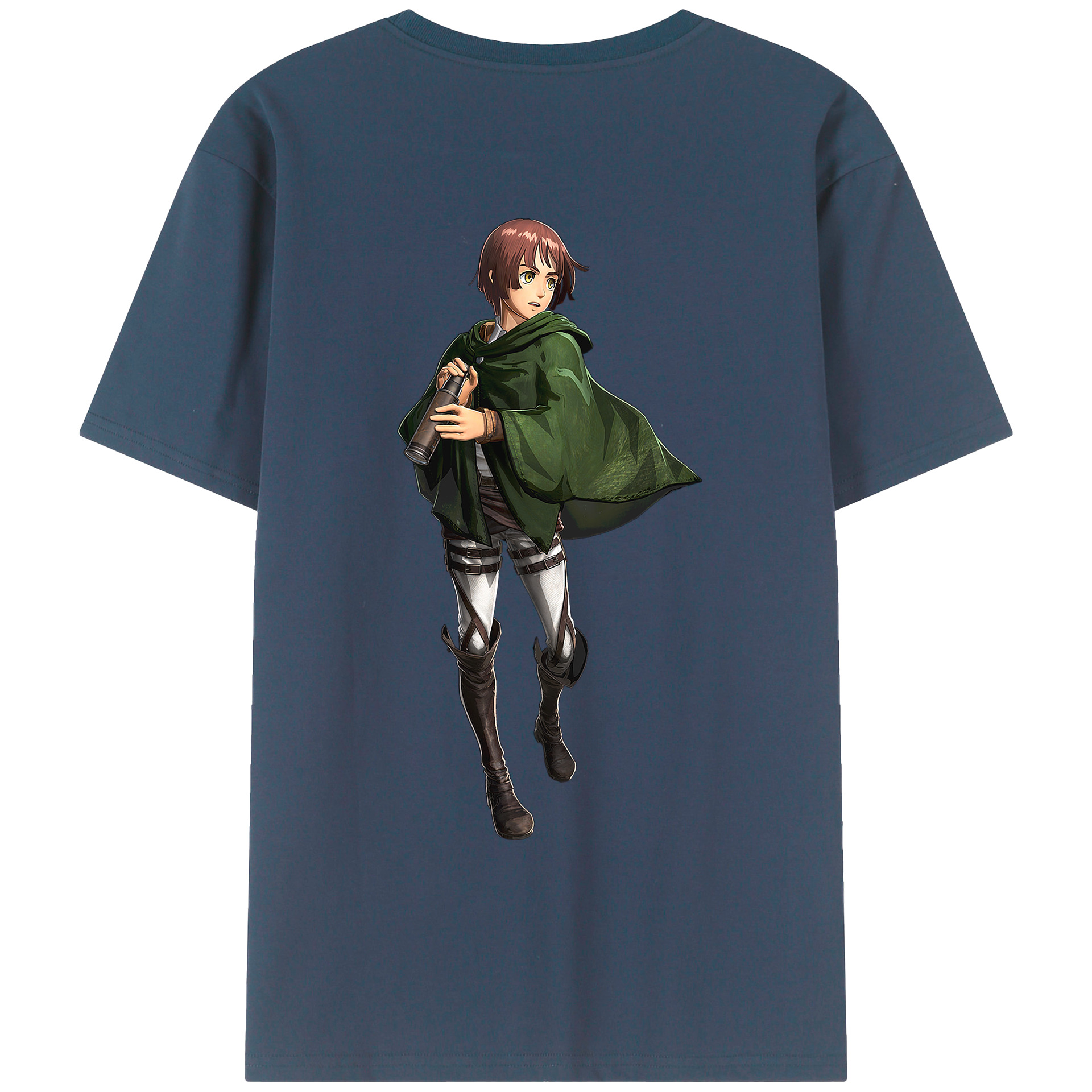 （画像用） 進撃の巨人 Attack on Titan レディース半袖Tシャツ(バックプリント)