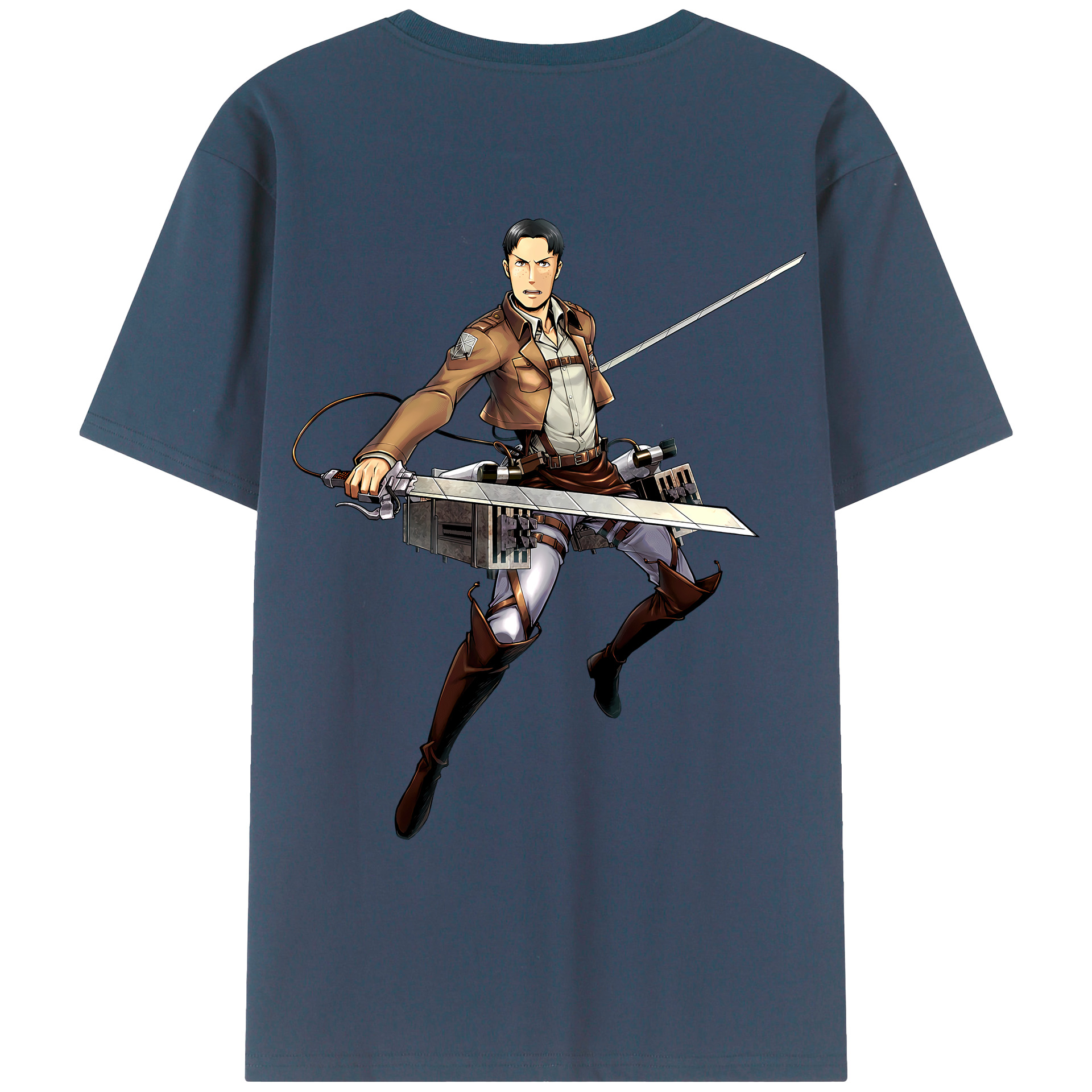 （画像用） 進撃の巨人 Attack on Titan レディース半袖Tシャツ(バックプリント)
