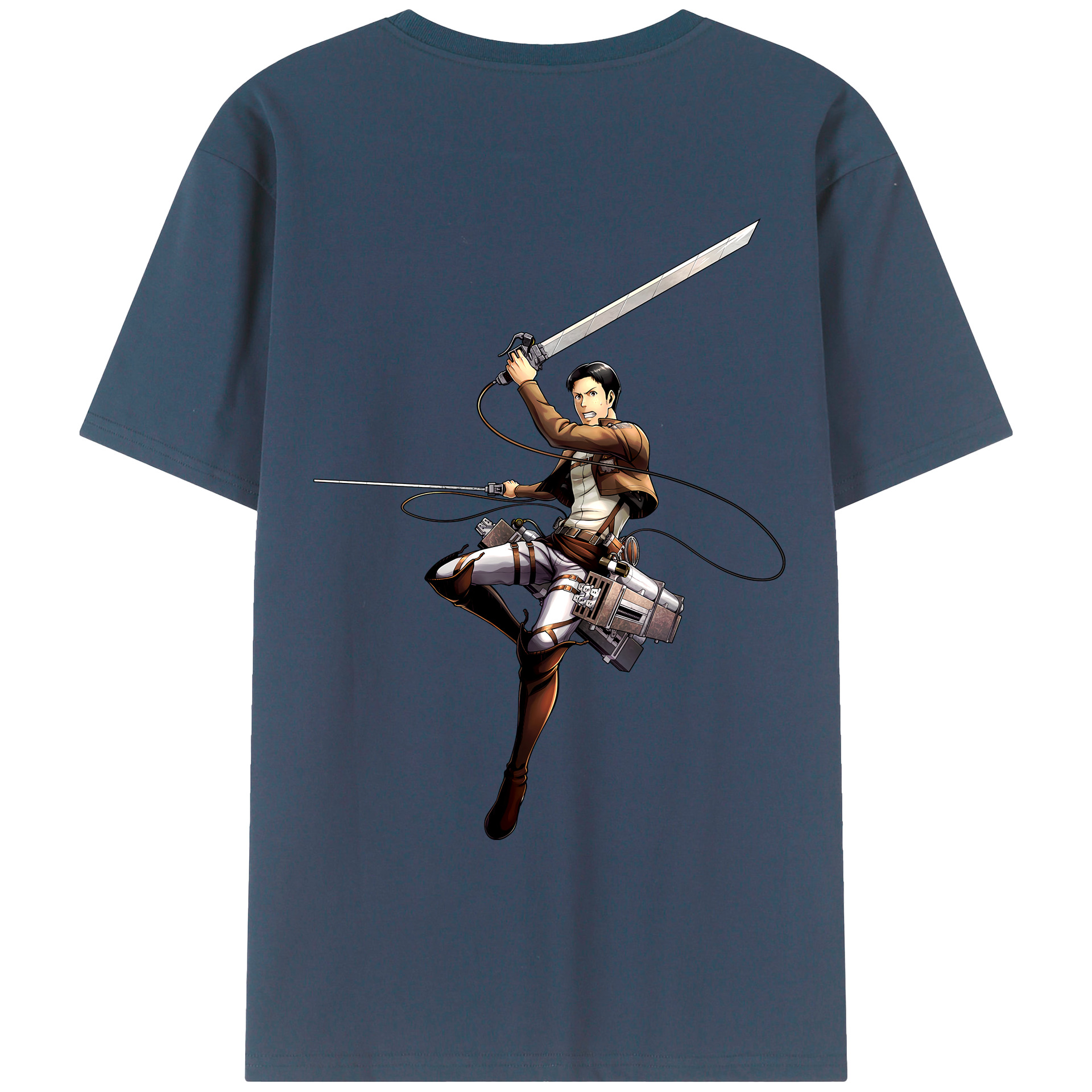 （画像用） 進撃の巨人 Attack on Titan レディース半袖Tシャツ(バックプリント)