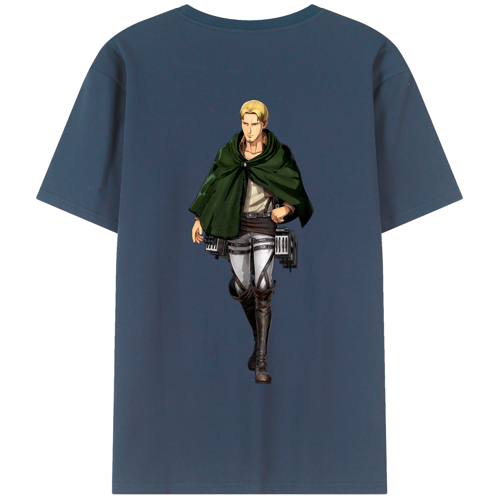 （画像用） 進撃の巨人 Attack on Titan レディース半袖Tシャツ(バックプリント)