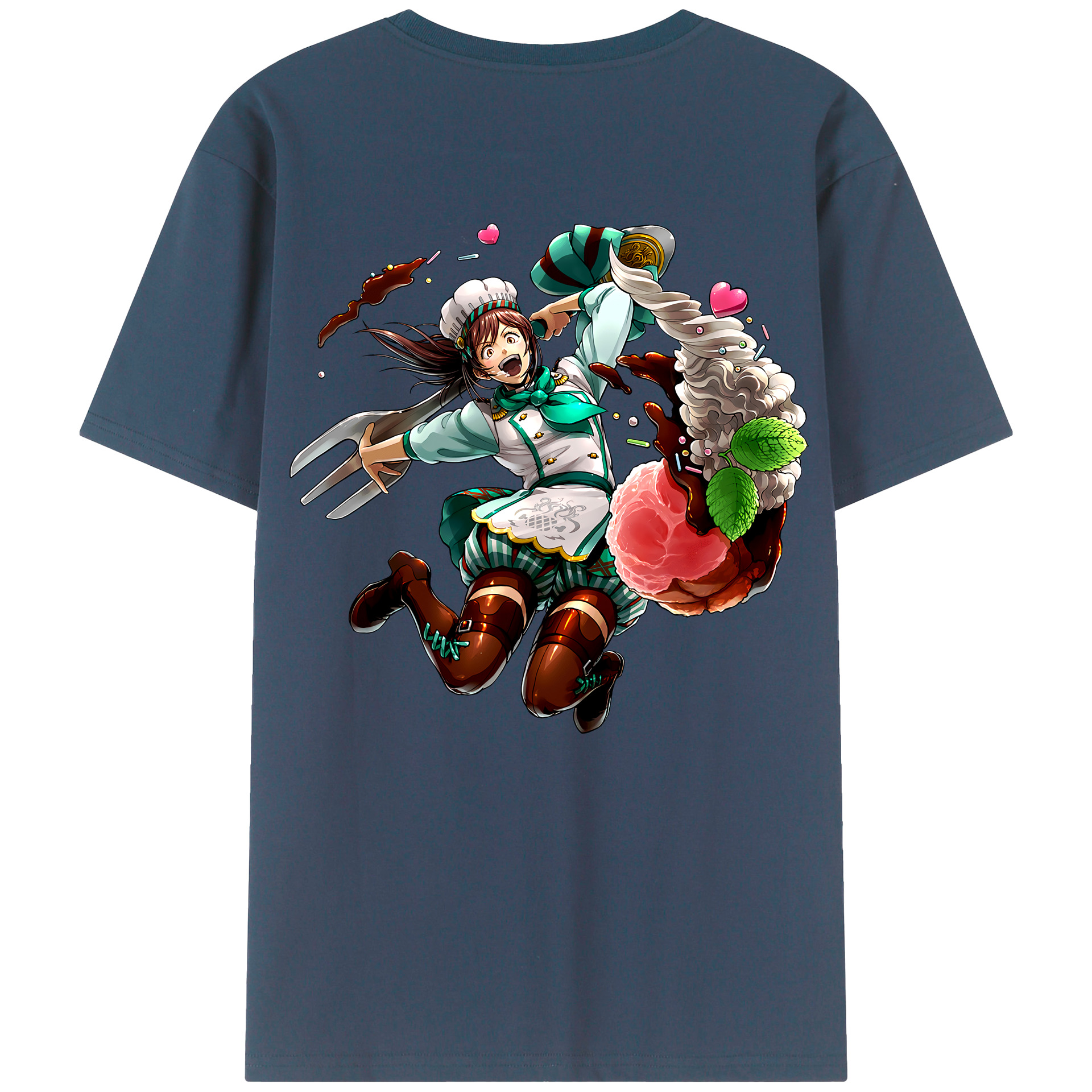 （画像用） 進撃の巨人 サシャ·ブラウス Attack on Titan Sasha Blaus レディース半袖Tシャツ(バックプリント)