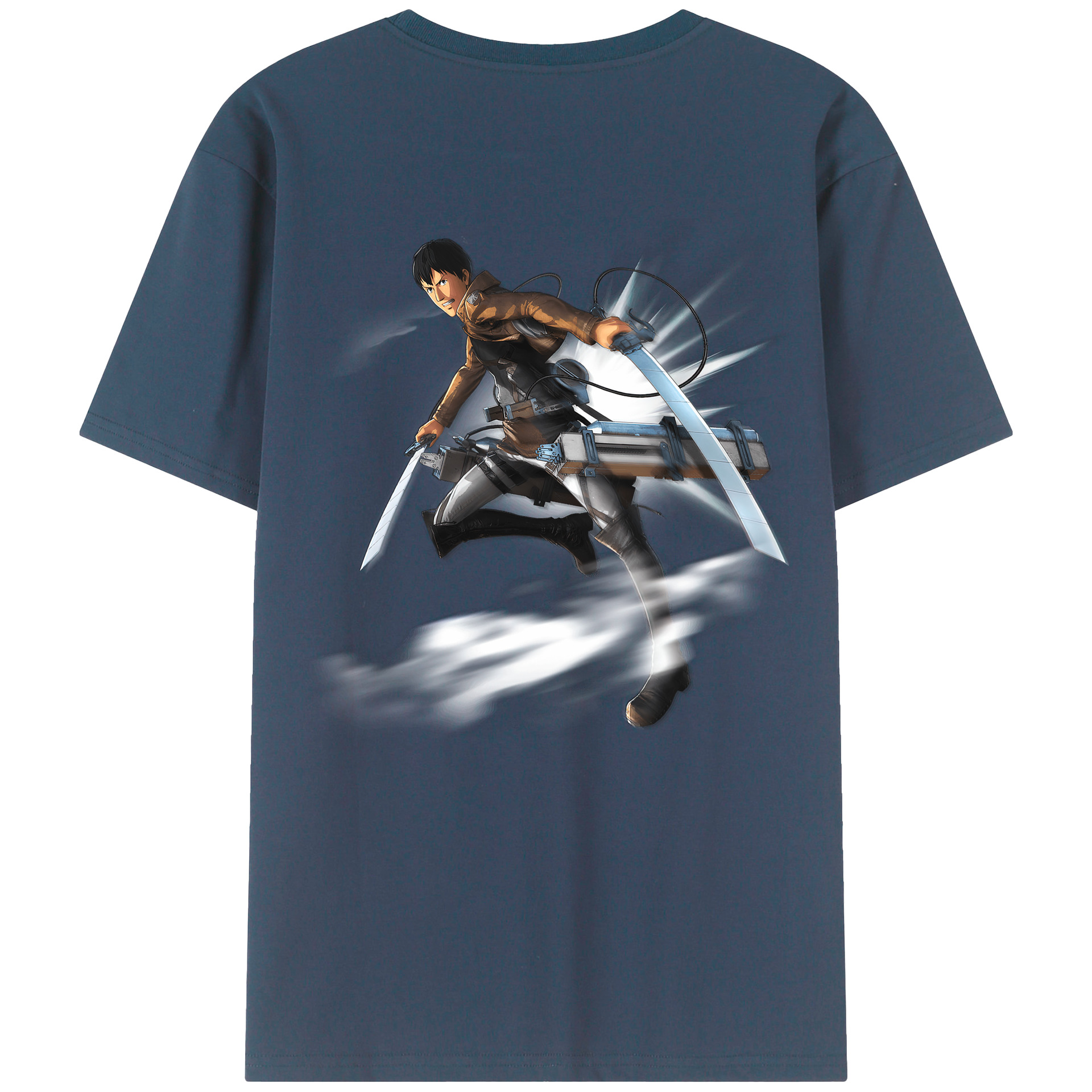 （画像用） 進撃の巨人 ベルトルト・フーバー Attack on Titan Bertholdt Hoover レディース半袖Tシャツ(バックプリント)