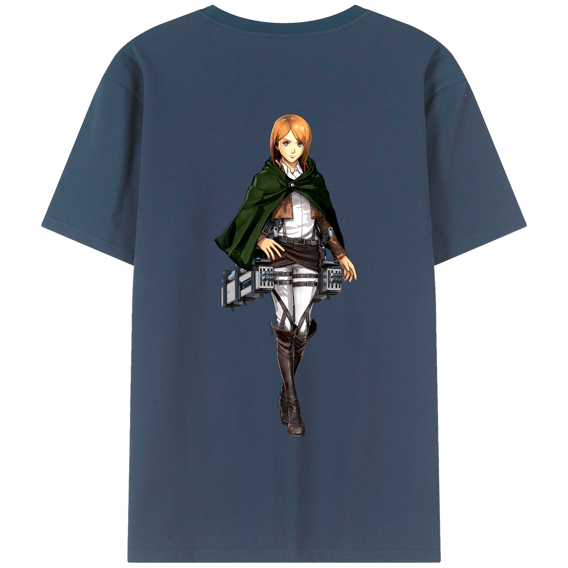 （画像用） 進撃の巨人 ペトラ·ラル Attack on Titan Petra Rall レディース半袖Tシャツ(バックプリント)