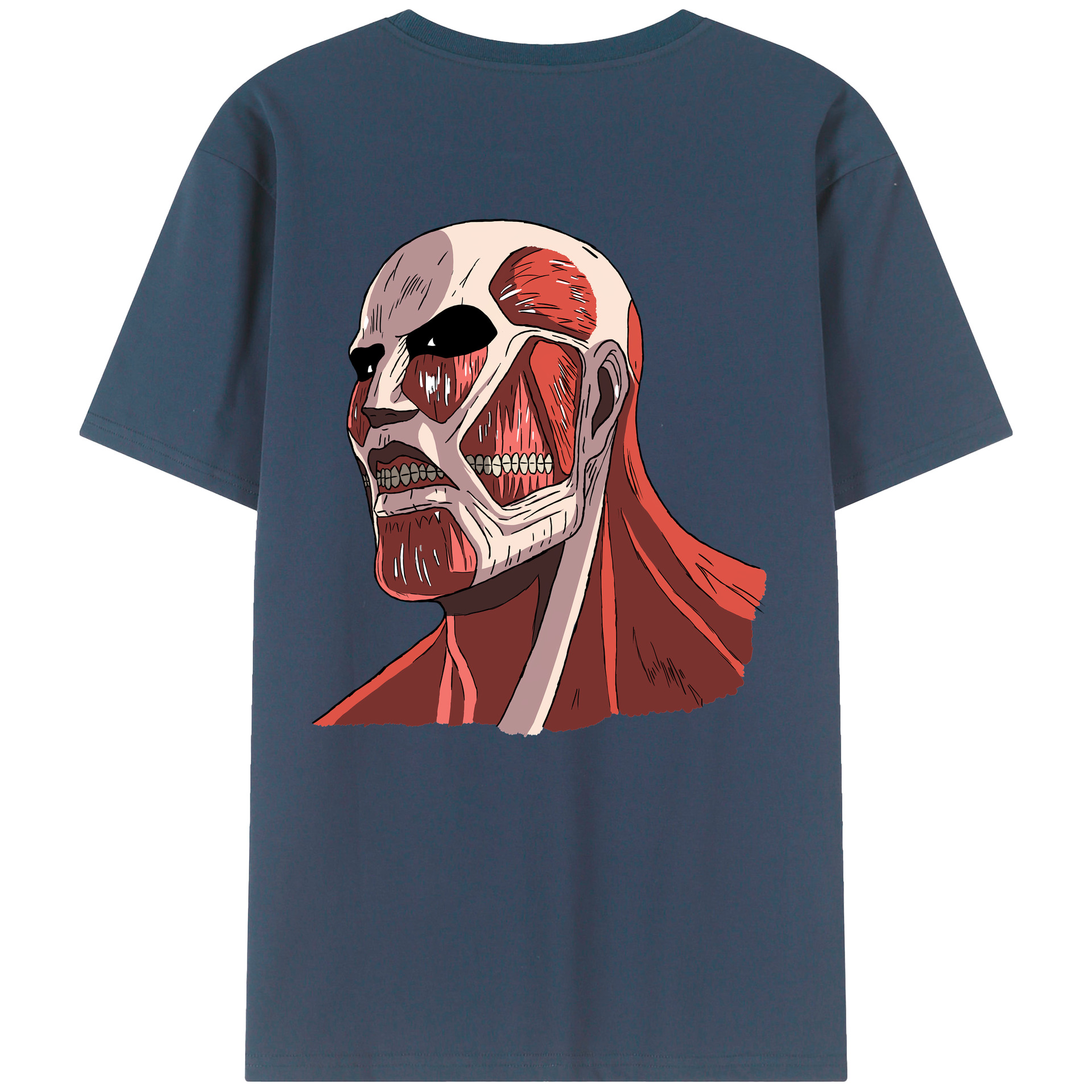 （画像用） 進撃の巨人 Attack on Titan レディース半袖Tシャツ(バックプリント)