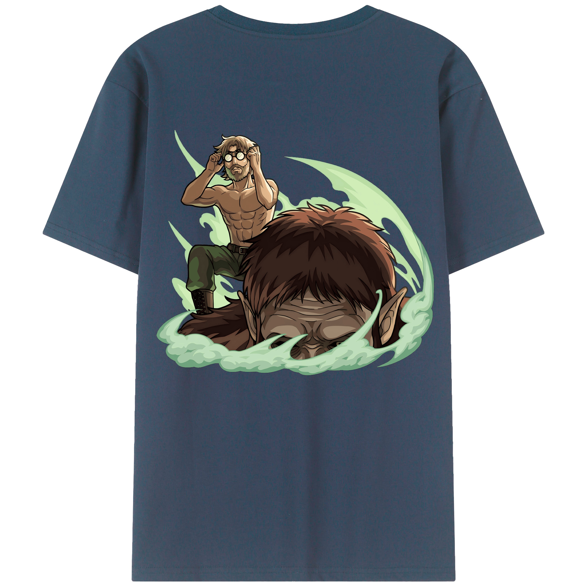 （画像用） 進撃の巨人 Attack on Titan レディース半袖Tシャツ(バックプリント)