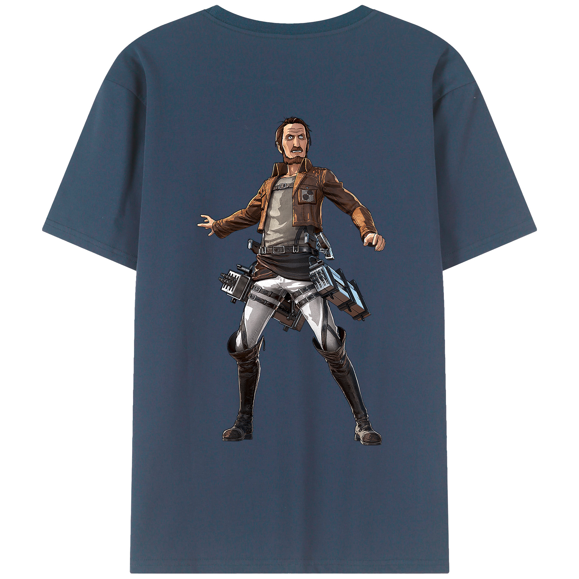 （画像用） 進撃の巨人 Attack on Titan レディース半袖Tシャツ(バックプリント)