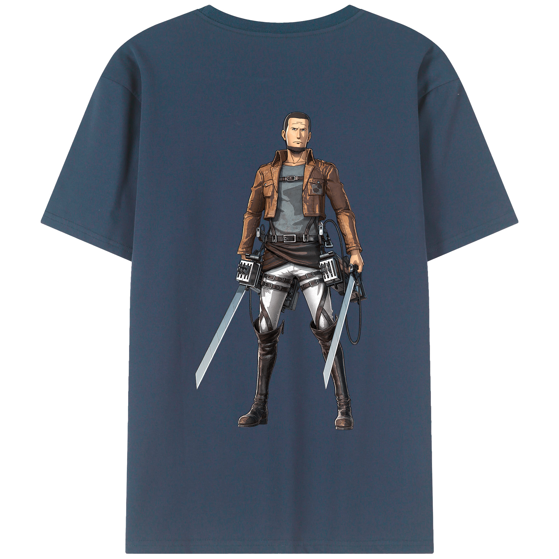 （画像用） 進撃の巨人 Attack on Titan レディース半袖Tシャツ(バックプリント)