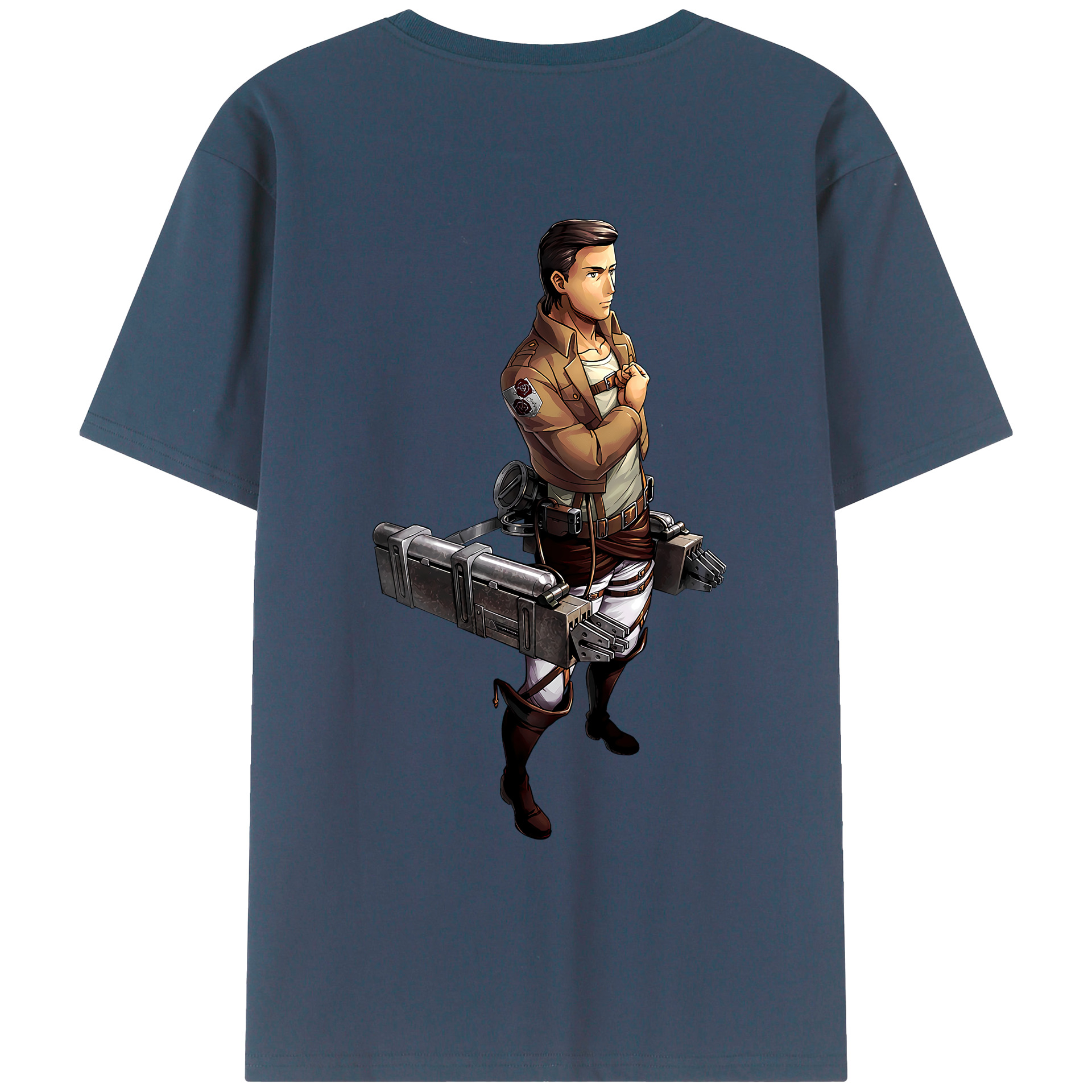 （画像用） 進撃の巨人 Attack on Titan レディース半袖Tシャツ(バックプリント)