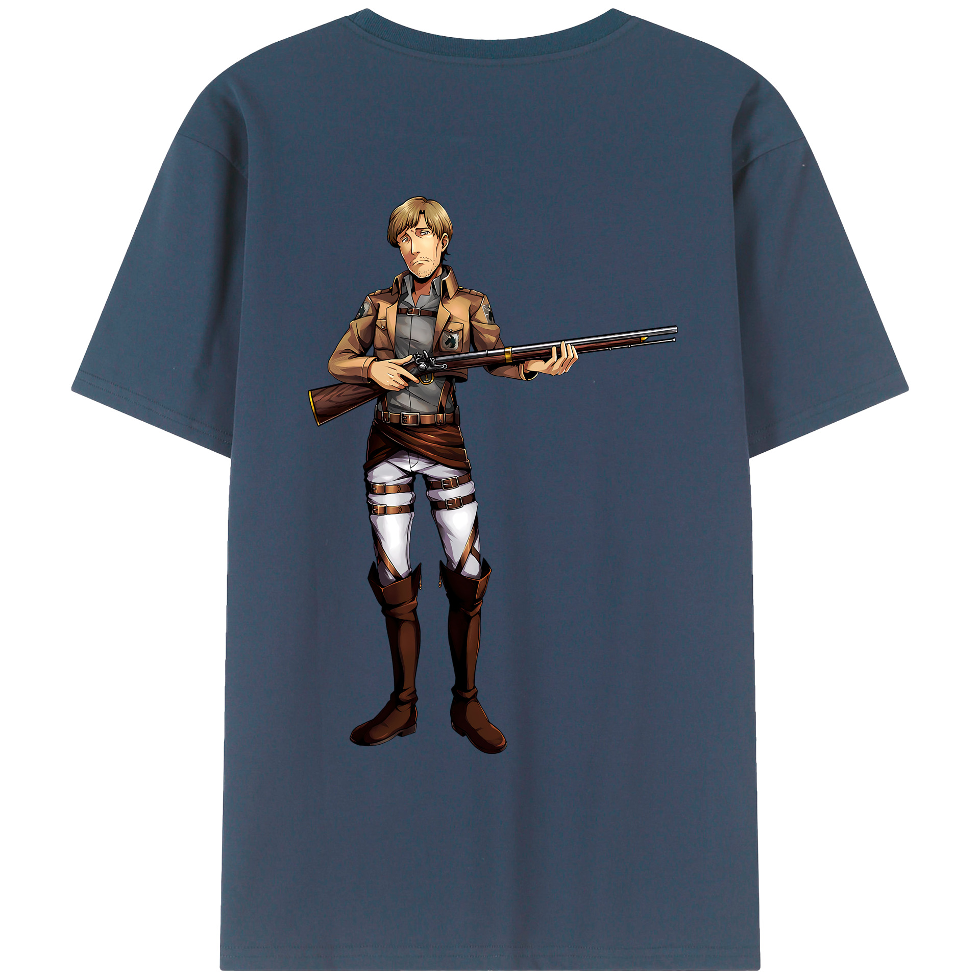 （画像用） 進撃の巨人 Attack on Titan レディース半袖Tシャツ(バックプリント)