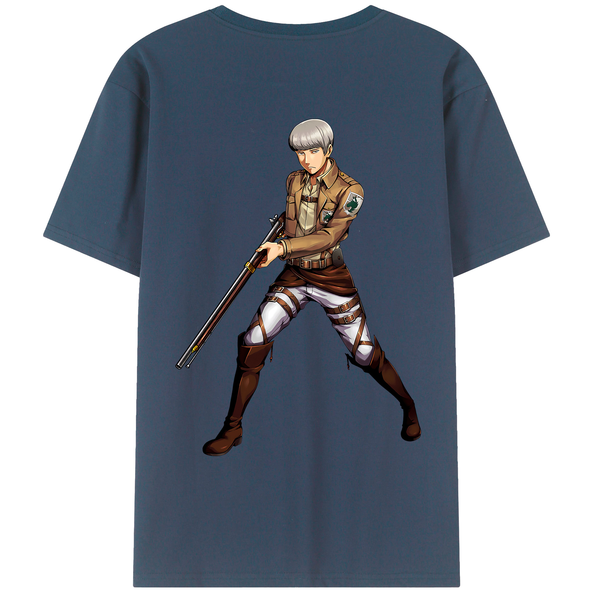 （画像用） 進撃の巨人 Attack on Titan レディース半袖Tシャツ(バックプリント)