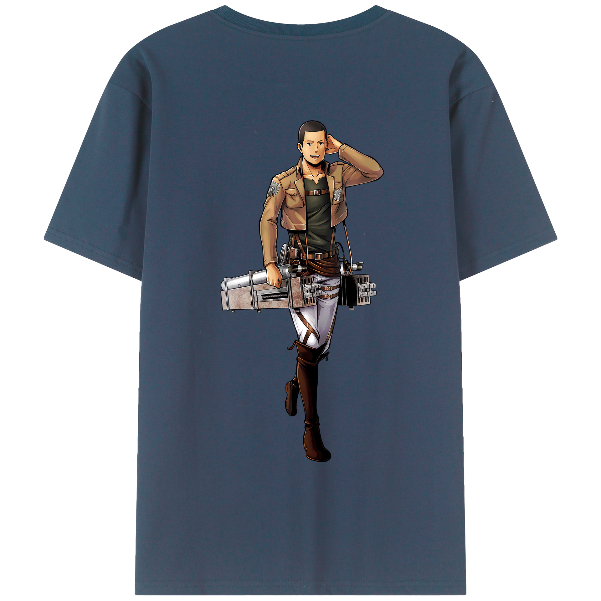 （画像用） 進撃の巨人 Attack on Titan レディース半袖Tシャツ(バックプリント)